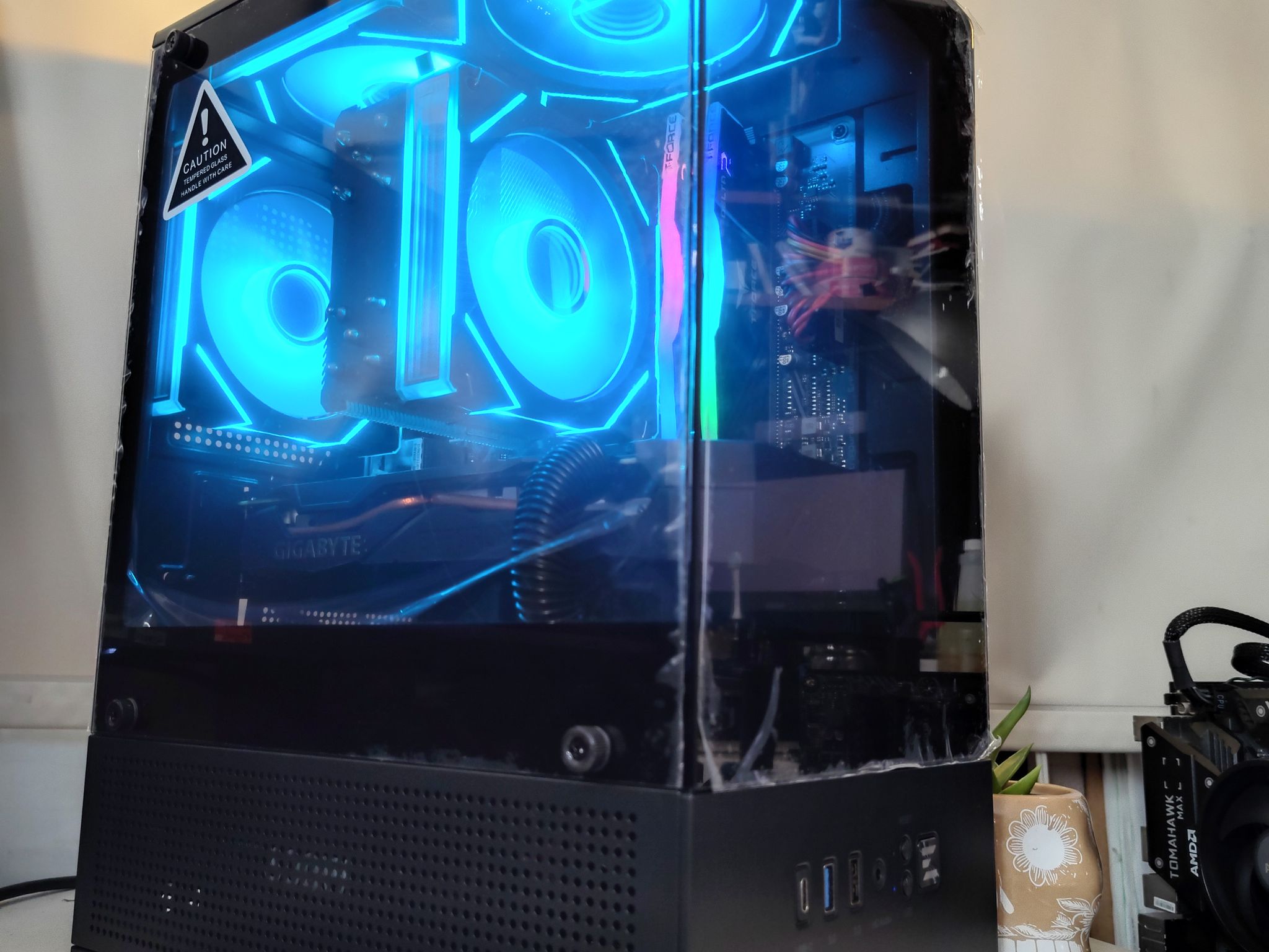 RTX 2070 8GB | Ryzen 5500 | 16G RAM | 1TB NVME | Practically New Custom Mini ATX PC