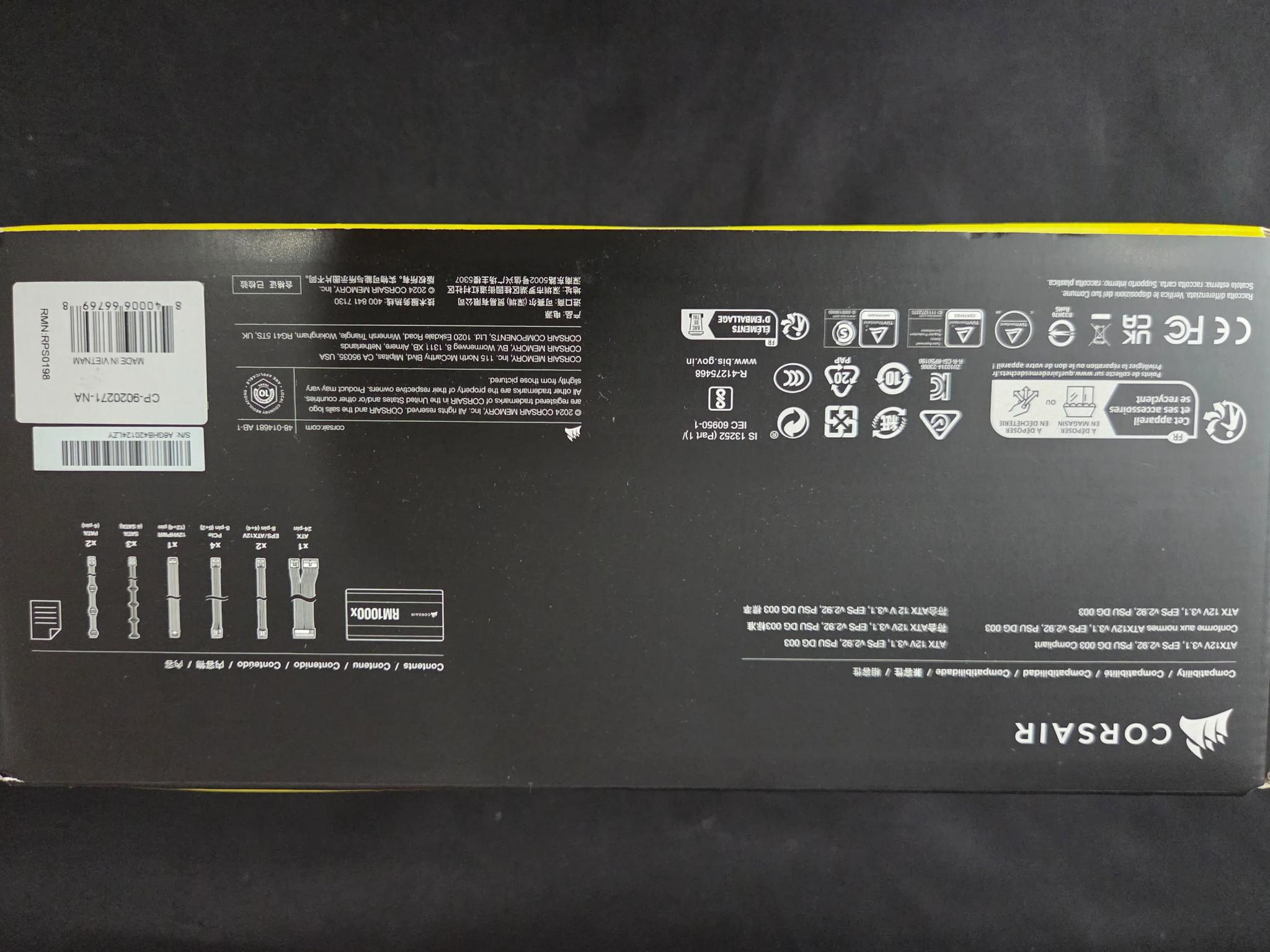 RM1000x - 2025 ATX 3.1 Ready ( Like New )