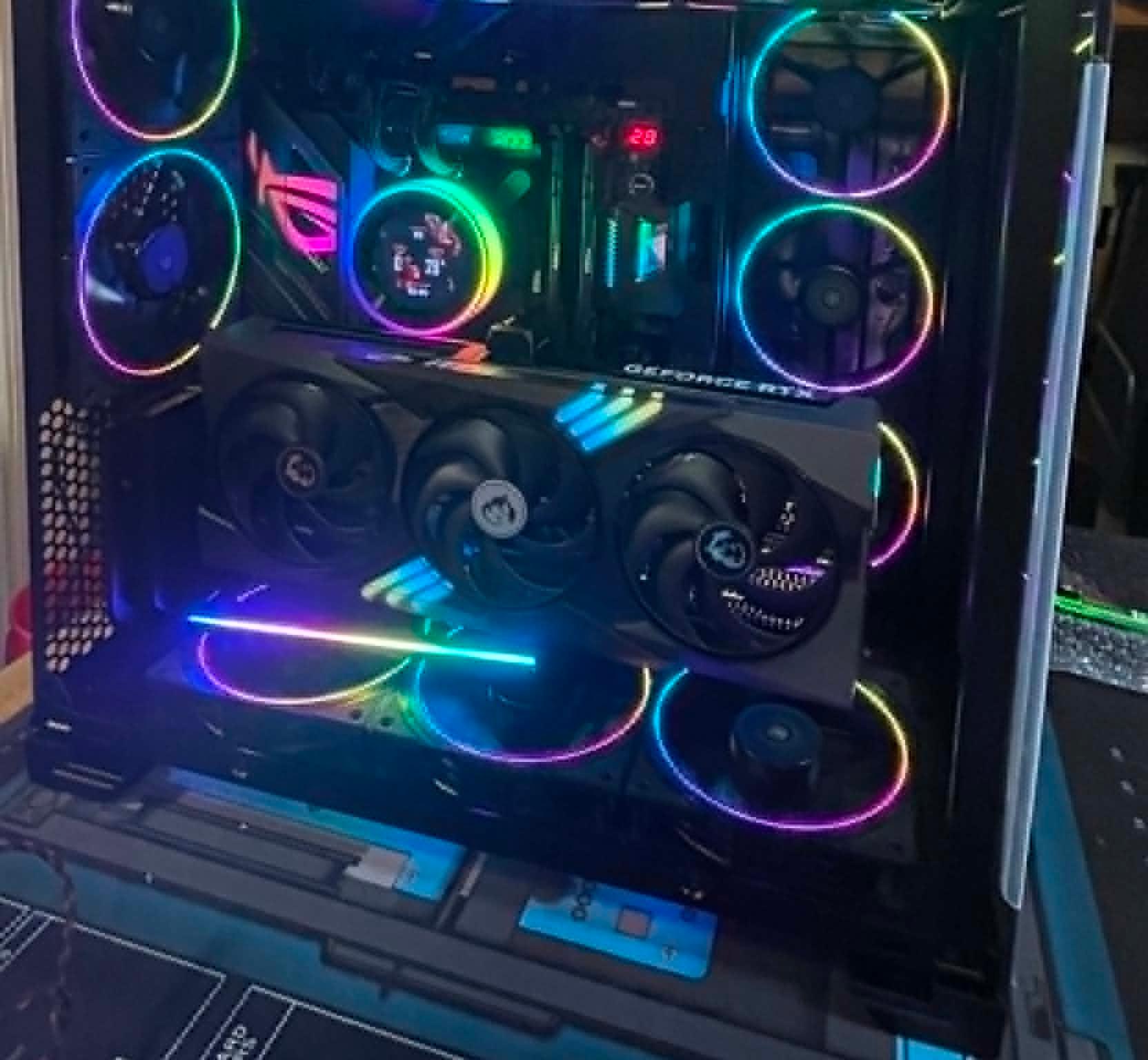Custom Gaming PC Build with intel i9 and rtx 5070