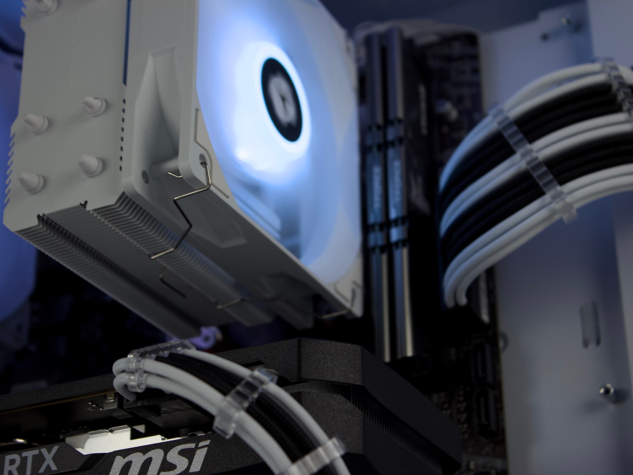⚪️ ⚫️ Clean Gaming PC | RTX 5050, Ryzen 5 5500, 16GB RAM, 512GB NVMe SSD | ARGB Control | ⚫️⚪️