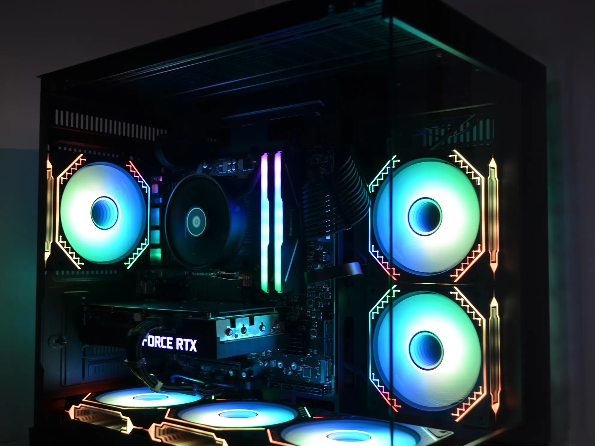 👾Dark knight⚔️ RTX 3060Ti - Ryzen 5 5500 - 1tb NVMe SSd - 16gb 3600Mhz RAM