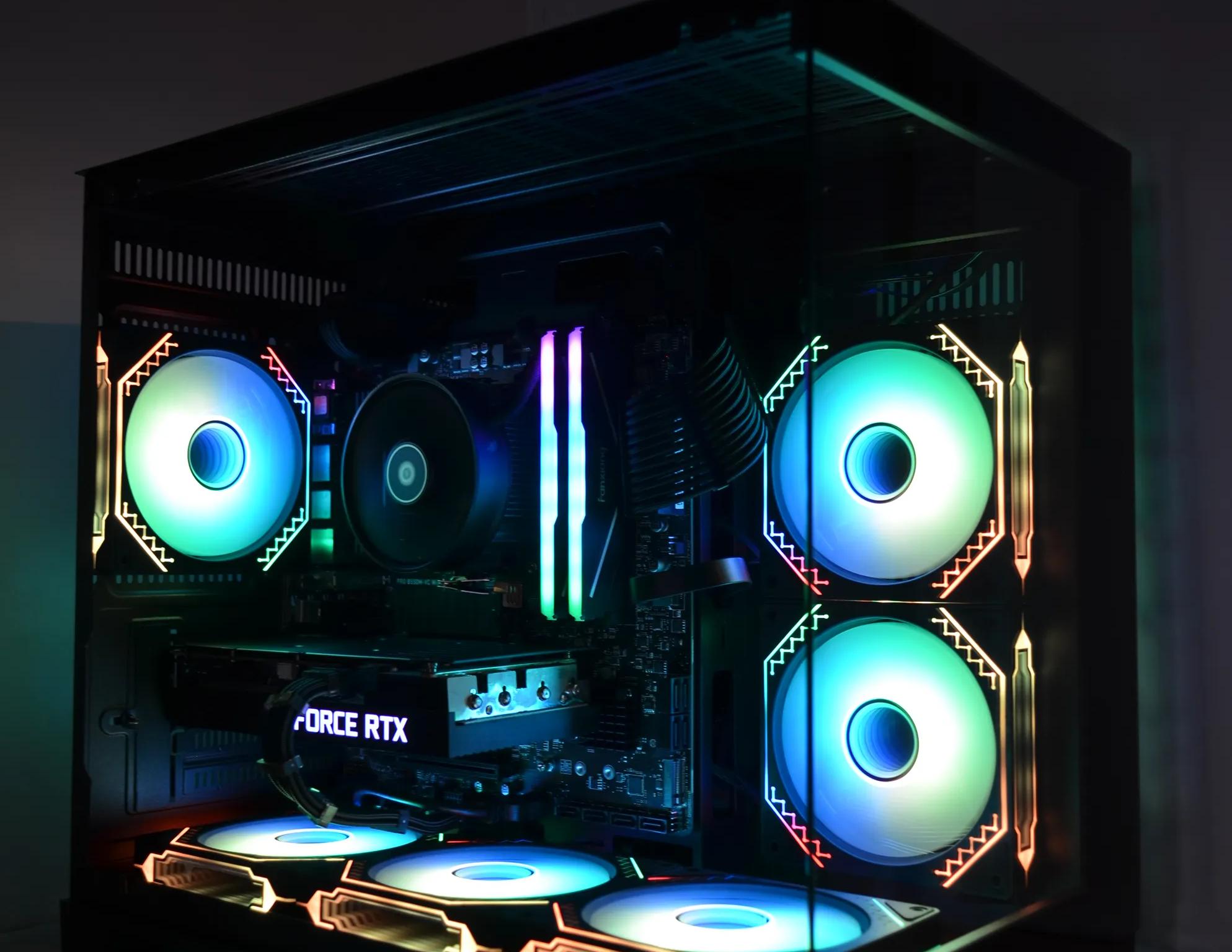👾Dark knight⚔️ RTX 3060Ti - Ryzen 5 5500 - 1tb NVMe SSd - 16gb 3600Mhz RAM