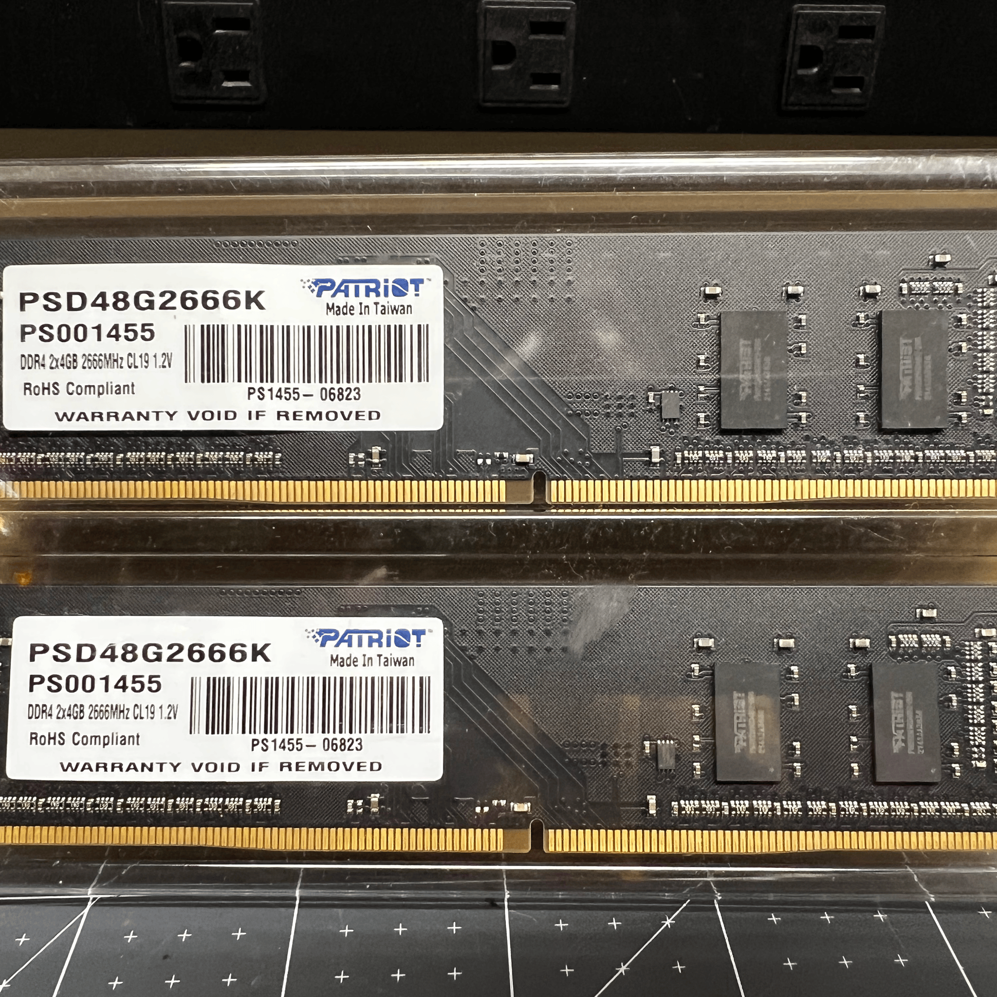 Patriot 8 GB (2 x 4 GB) DDR4-2666Mhz CL19