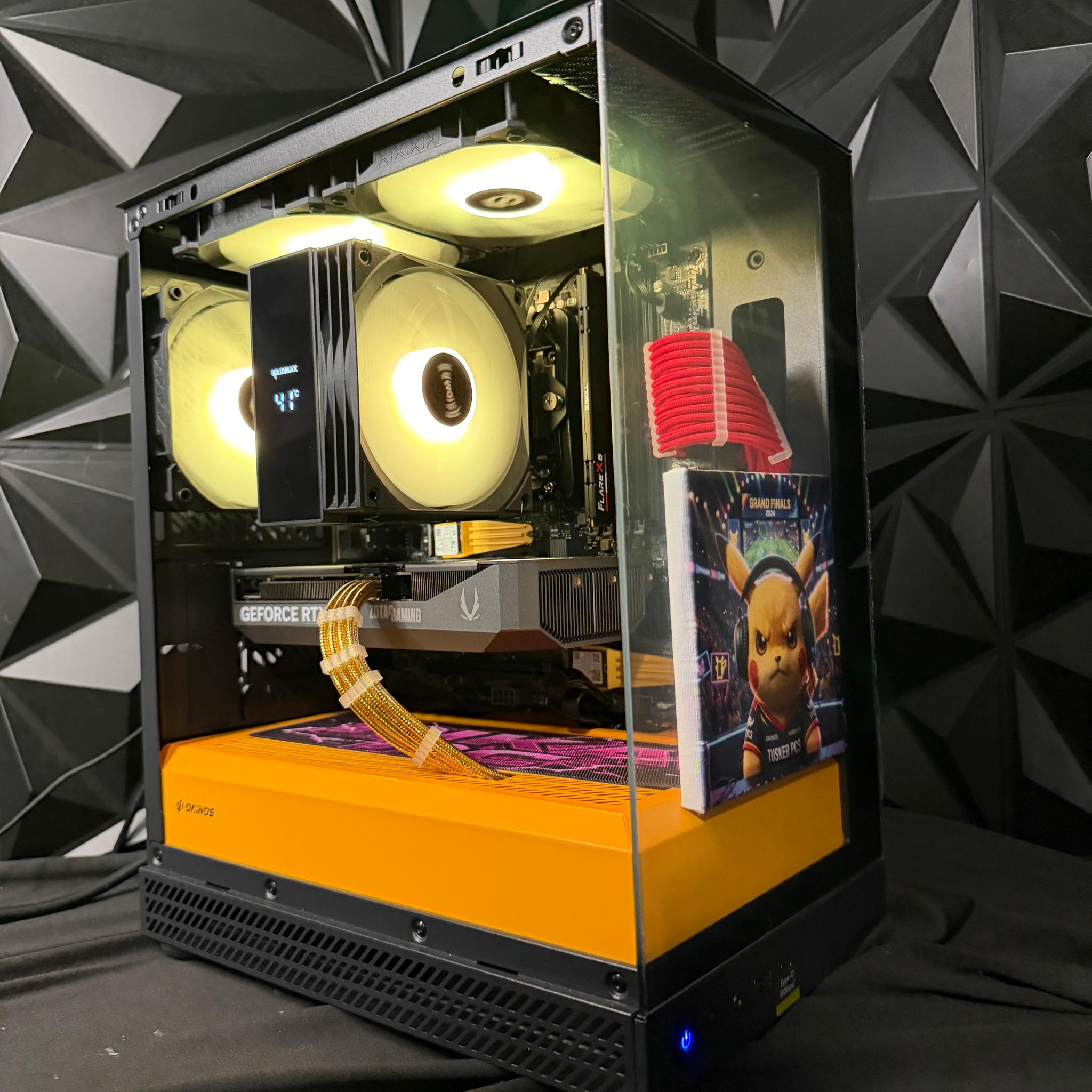 ⚡🐭 PIKA PC 🐭⚡Ryzen 5 7500X3D | RTX 5060Ti| 16 GB DDR5| 1.254 TB NVMe| 650W PSU
