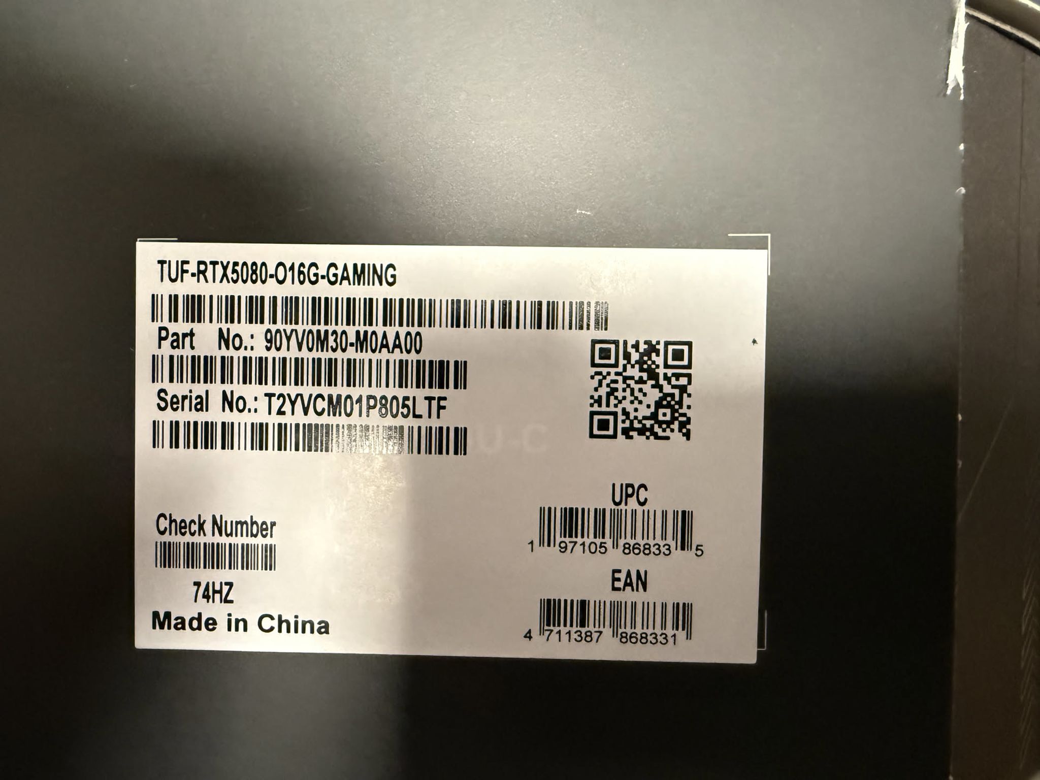 *BRAND NEW* nVidia GeForce RTX 5080