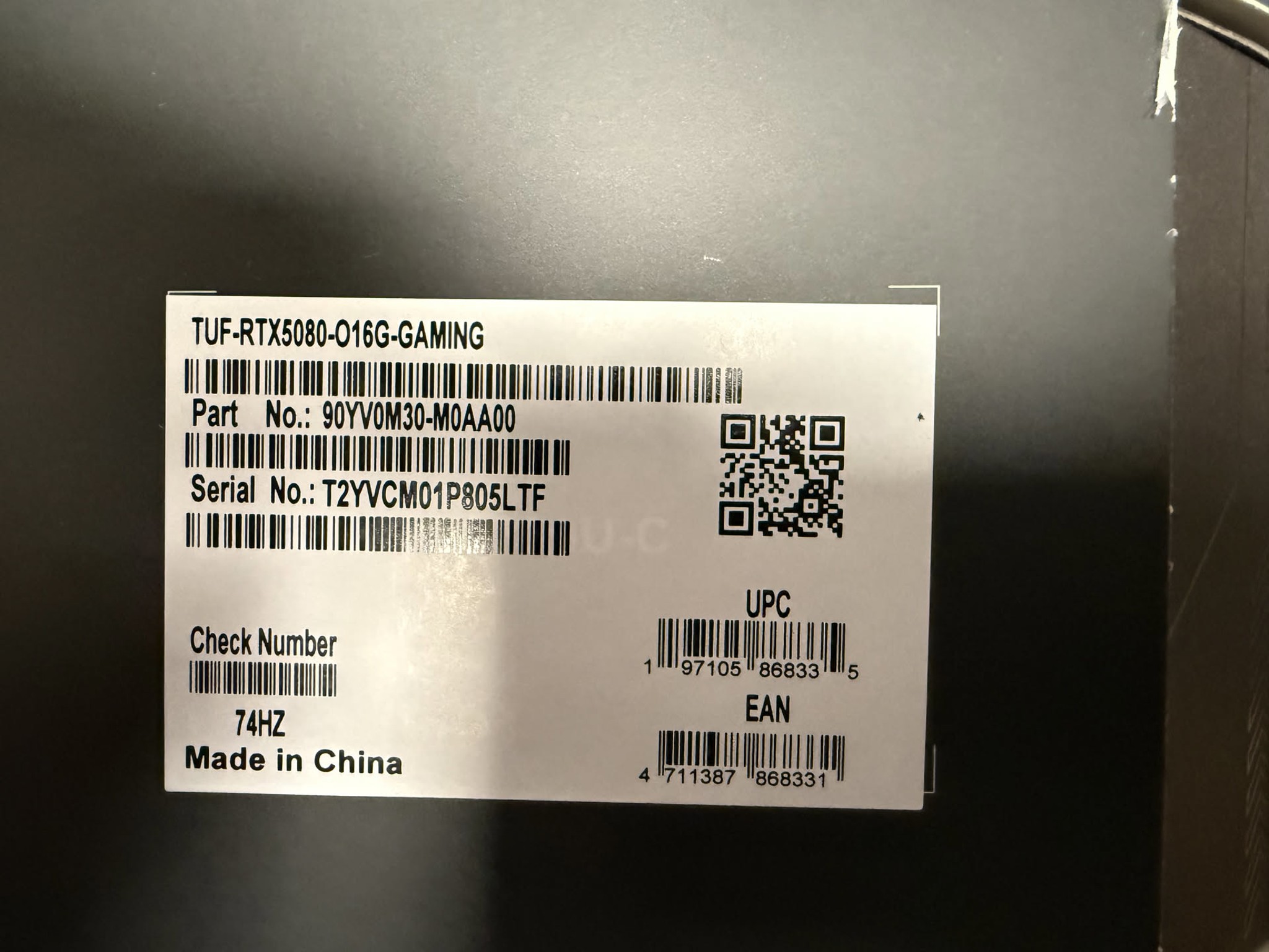 *BRAND NEW* nVidia GeForce RTX 5080