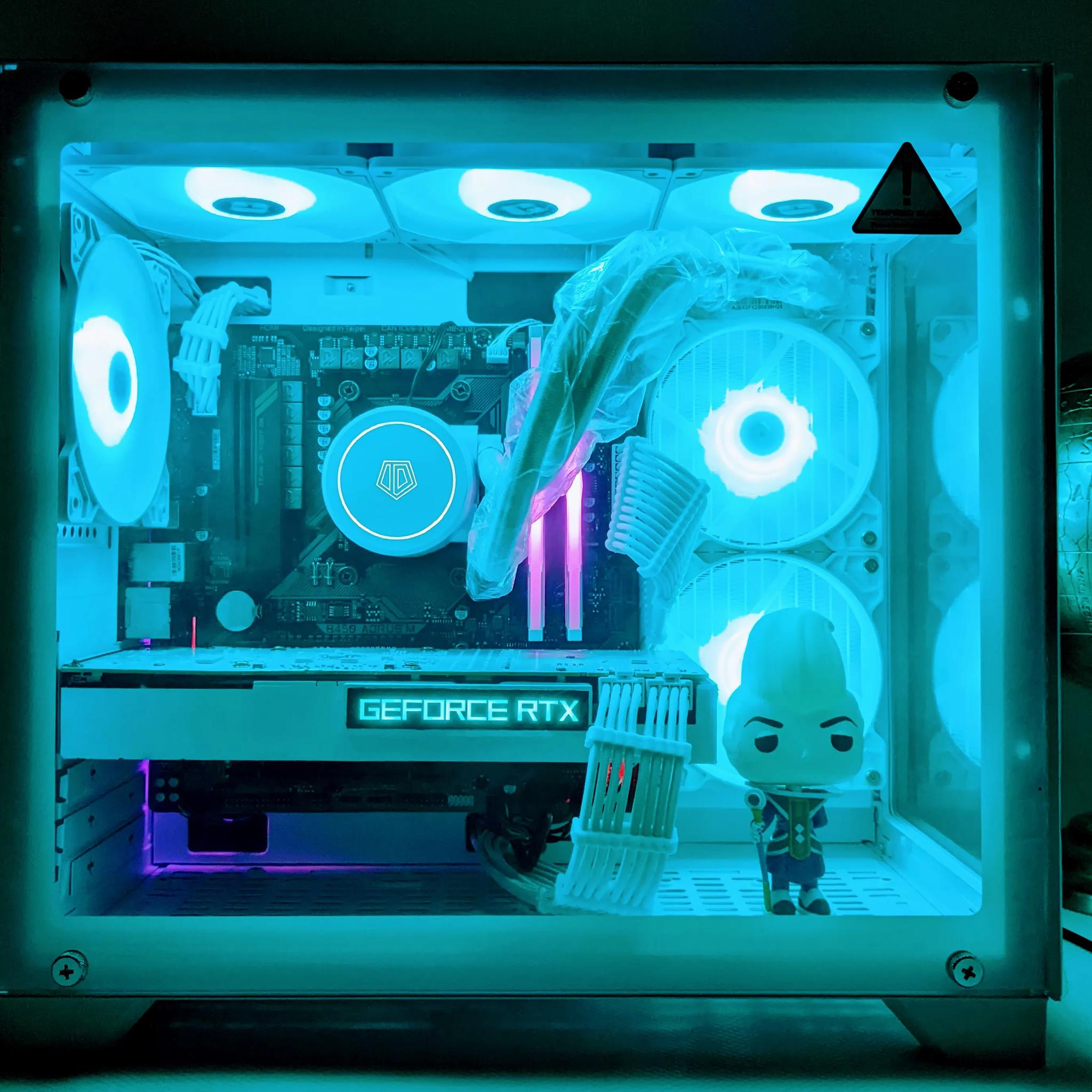 ::Project Whis🍦:: RTX 3070| Ryzen 5 5500@4.2GHz| 2X8GB Warhawk DDR4(aRGB)| 1TB NVMe| Windows 11 Pro