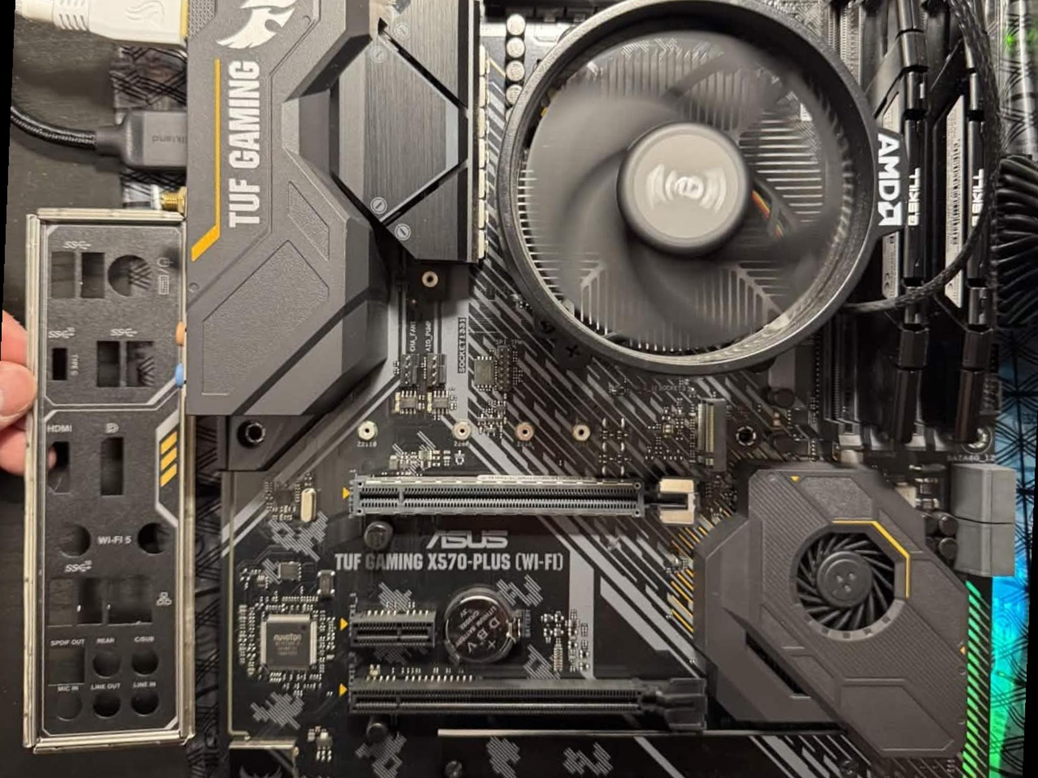 ⚡ASUS TUF X570 Plus WiFi + Ryzen 5 5600G + 16GB DDR4 3200 G.Skill Bundle 🎮