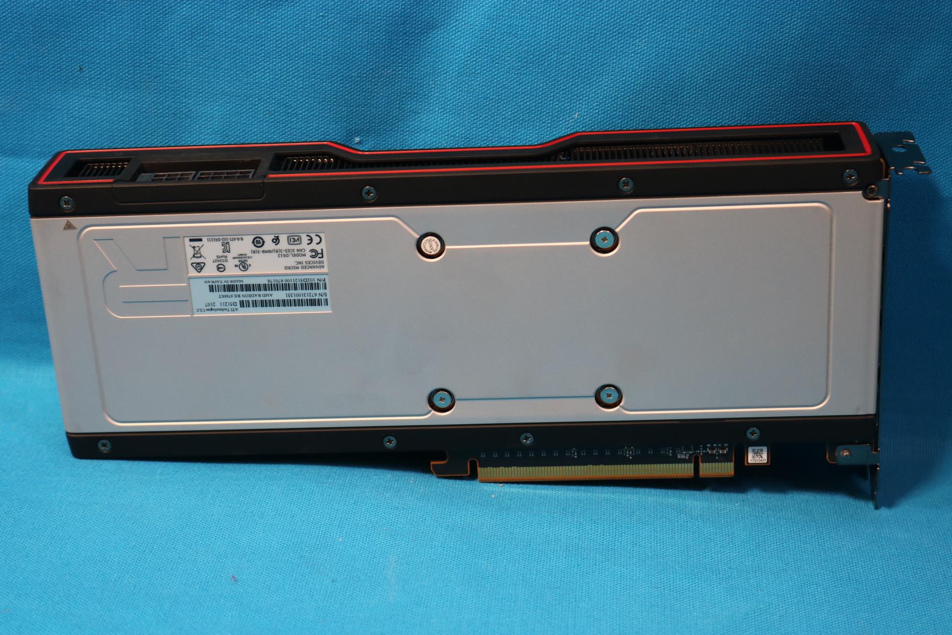 AMD Radeon RX 6700 XT 12GB GDDR6 Reference Edition PCIe 4.0 x16 Desktop GPU P/N: 102D5121100