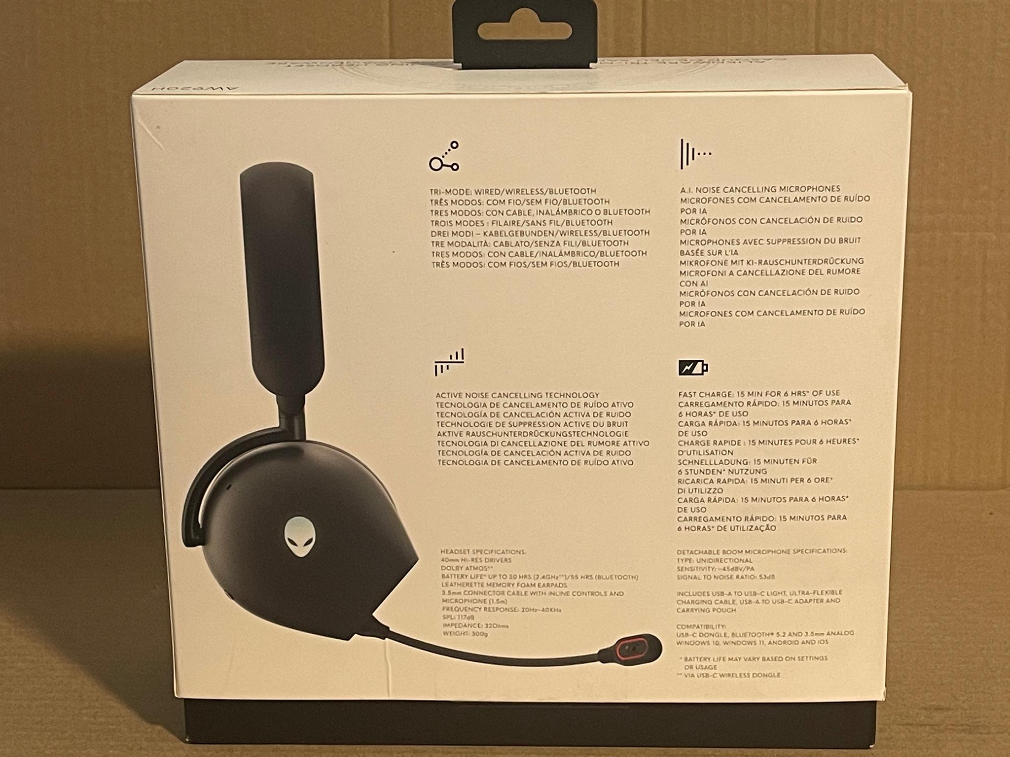 Alienware 920H Wireless Gaming Headset