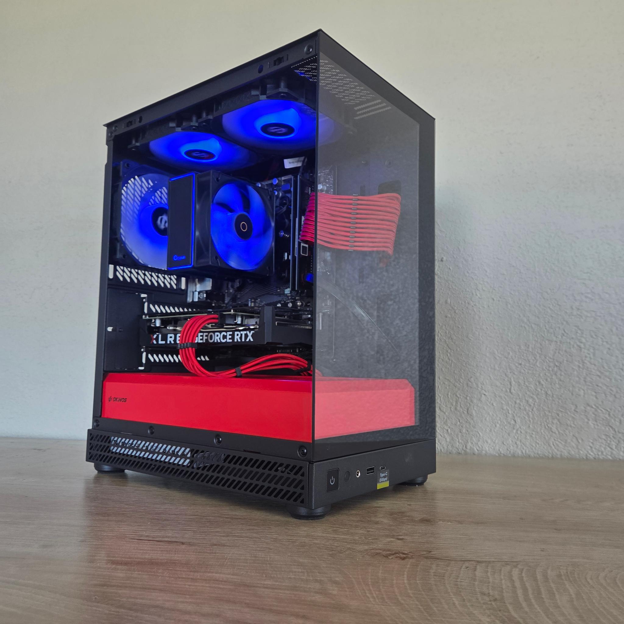 🔴 Crimson Eclipse | RTX 4060 Gaming PC 🔴