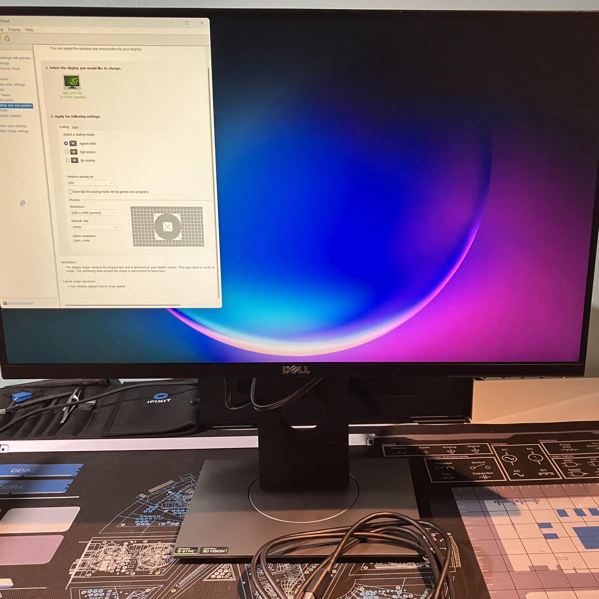 Dell S2417DG - 24" 1440p 144Hz Gaming Monitor