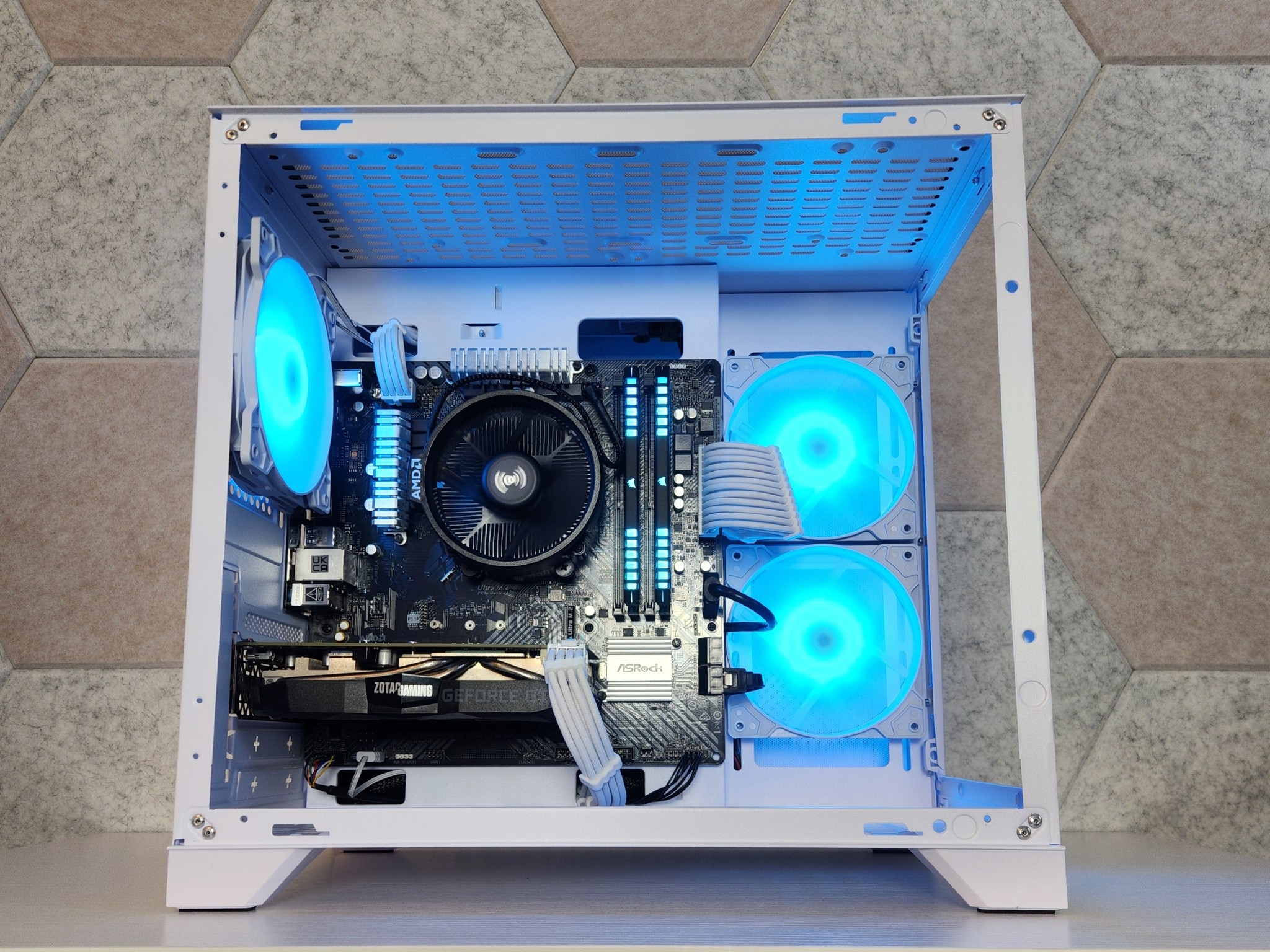 🤍1080p NVIDIA Gaming PC | GTX 1660 Ti | Ryzen 5 2600 | 16GB RAM | 500GB SSD | WIN 11 | WIFI + BT |