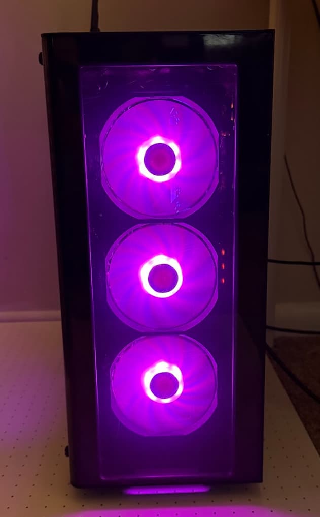 1440P Ultra Gaming PC. 8700k+3060TI Msi +16GB Ram, 256SSD+1TBHD, Corsair Liquid Coo...