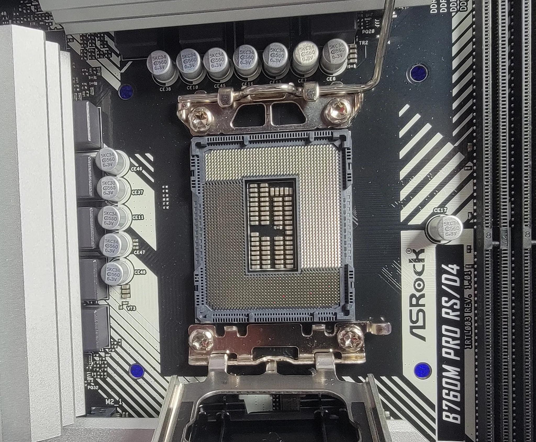 ASRock B760M Pro RS/D4 Motherboard for Intel 12th 13th and 14th Generation CPUs (LGA1700)