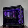 🖤Black🖤 High-End Gaming PC (Ryzen 5 7500f + RTX 3080 + 32gb of ram)