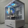 White-Themed Gaming PC – RX 580 | Ryzen 7 1700 | 16GB RAM | 500GB NVMe SSD