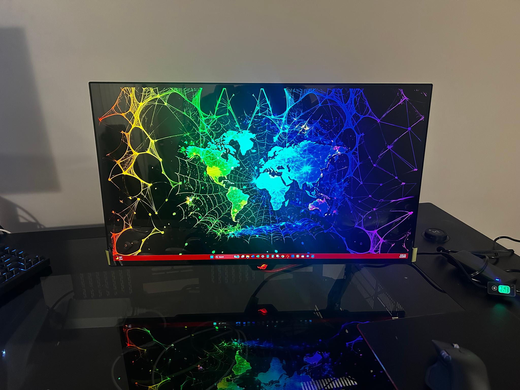 ASUS ROG 27” OLED (240hz) (2560x1440) Screen Protector Still Attached! (PG27AQDM)