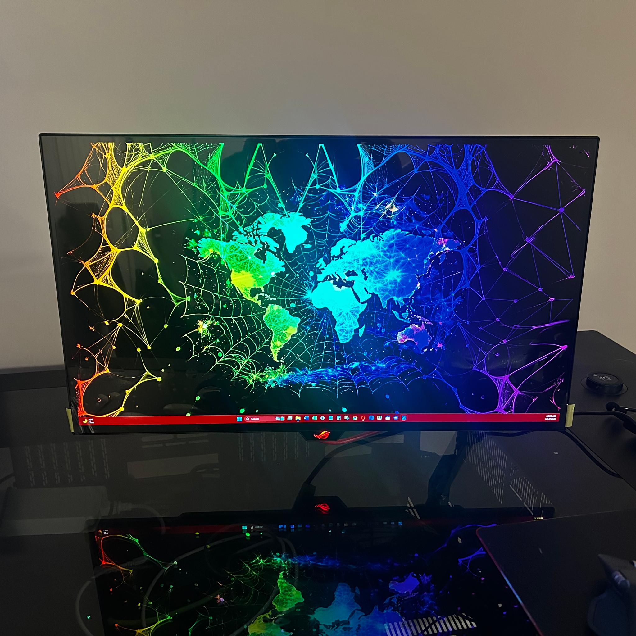 ASUS ROG 27” OLED (240hz) (2560x1440) Screen Protector Still Attached! (PG27AQDM)