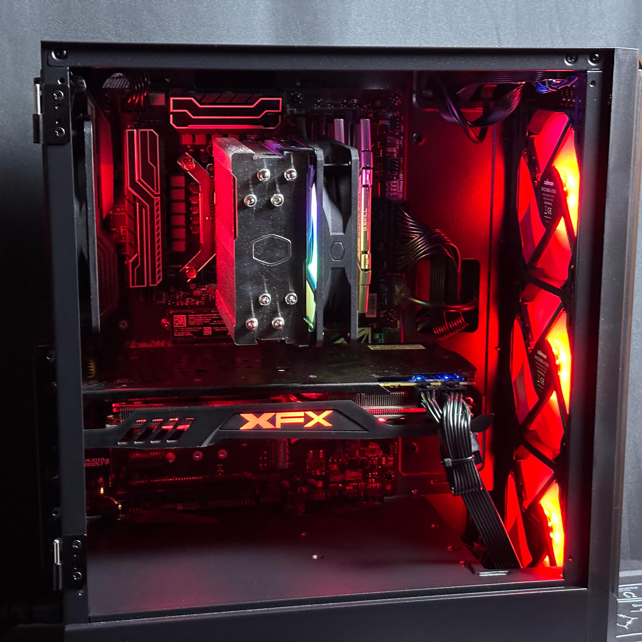 SWEET BEGINNER PC💥Intel I7 7700K | RX 580 8GB | 16gb DDR4 | 256GB M.2 SSD | 1TB HDD💥