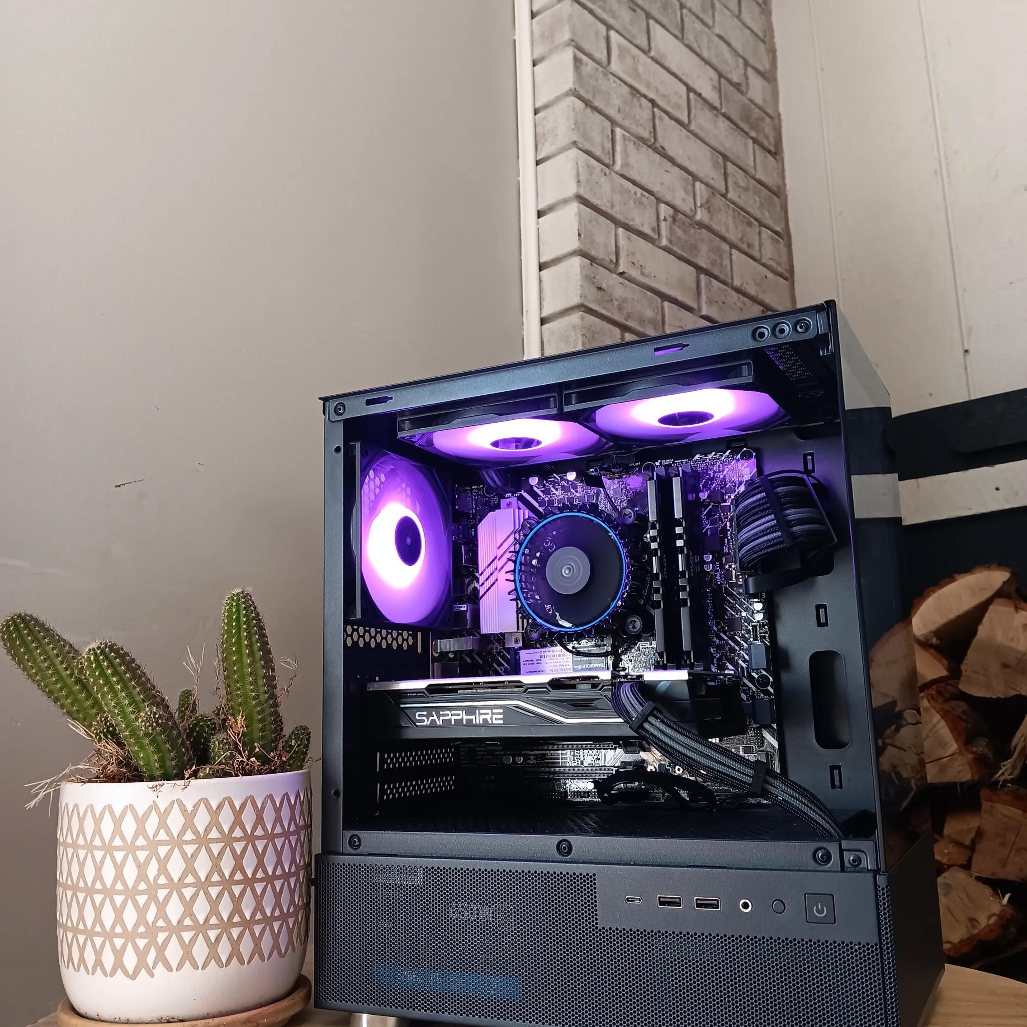 💎Budget Aesthetics💎/Rx 580 8gb/Intel i3-12100f/16gb ddr4 3200mhz/1tb nvme/