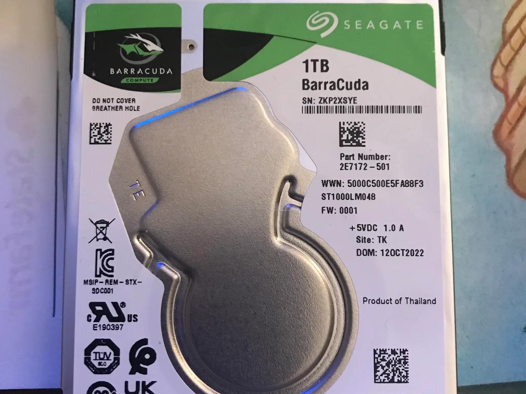 SeaGate BarraCuda Hdd