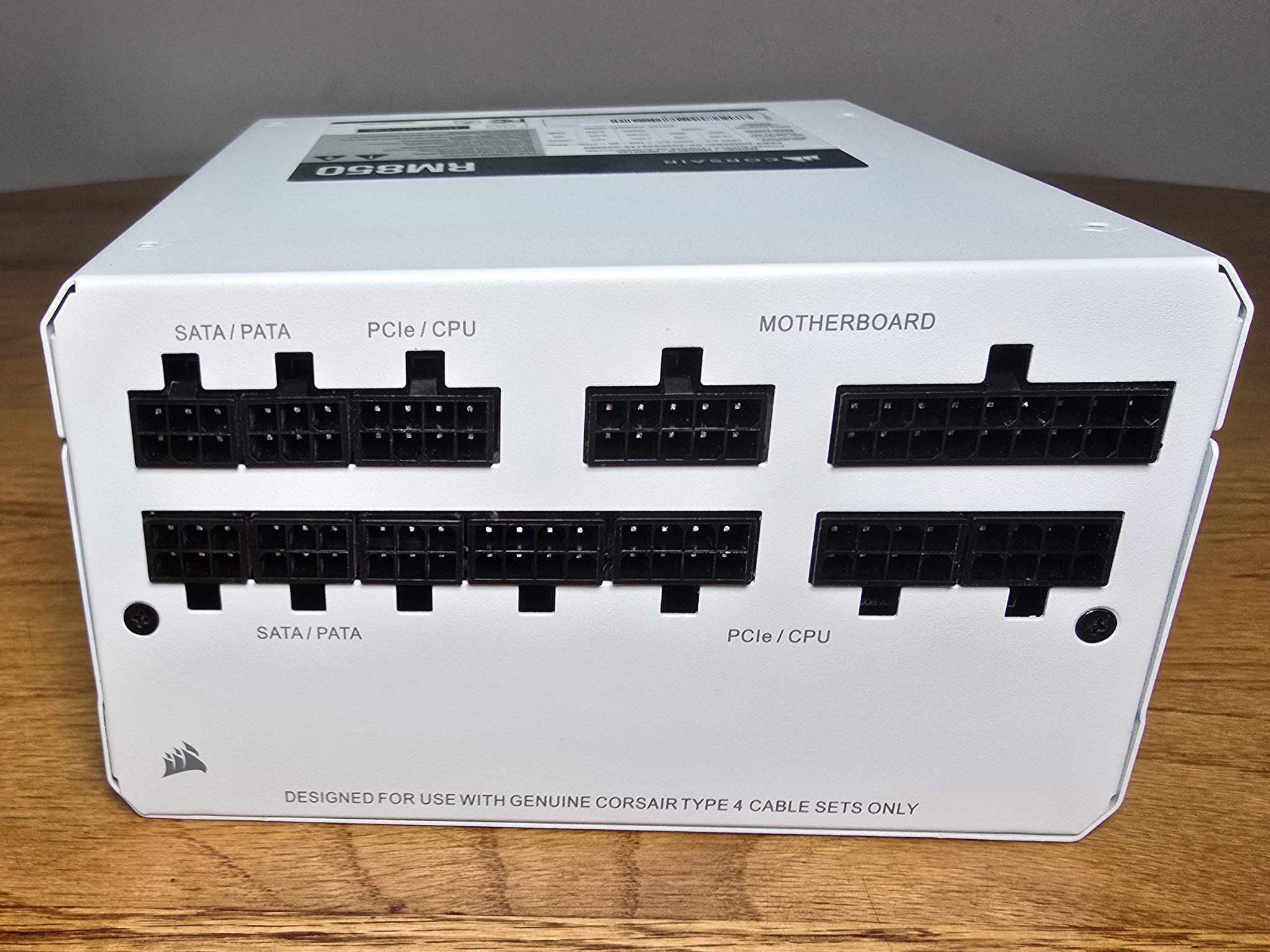 Corsair RM850 80 Plus Gold 850W Fully Modular Power Supply w/ Extra Cables !!