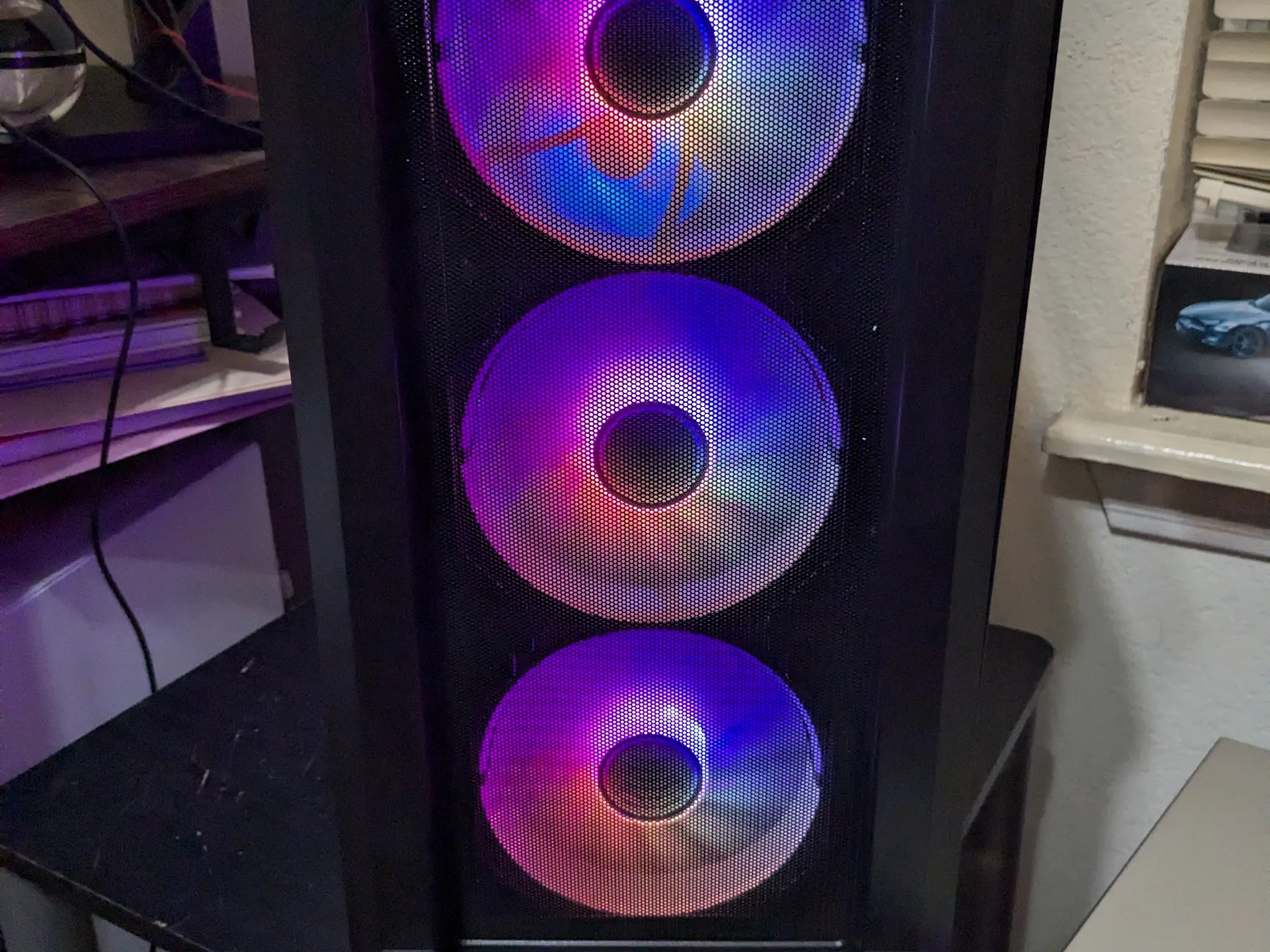 FREE SHIP ~ Intel 8 Core Xeon, 16GB RAM, GTX 980 4GB, 512GB SSD, Win10, Wifi, RGB Infinity Fans