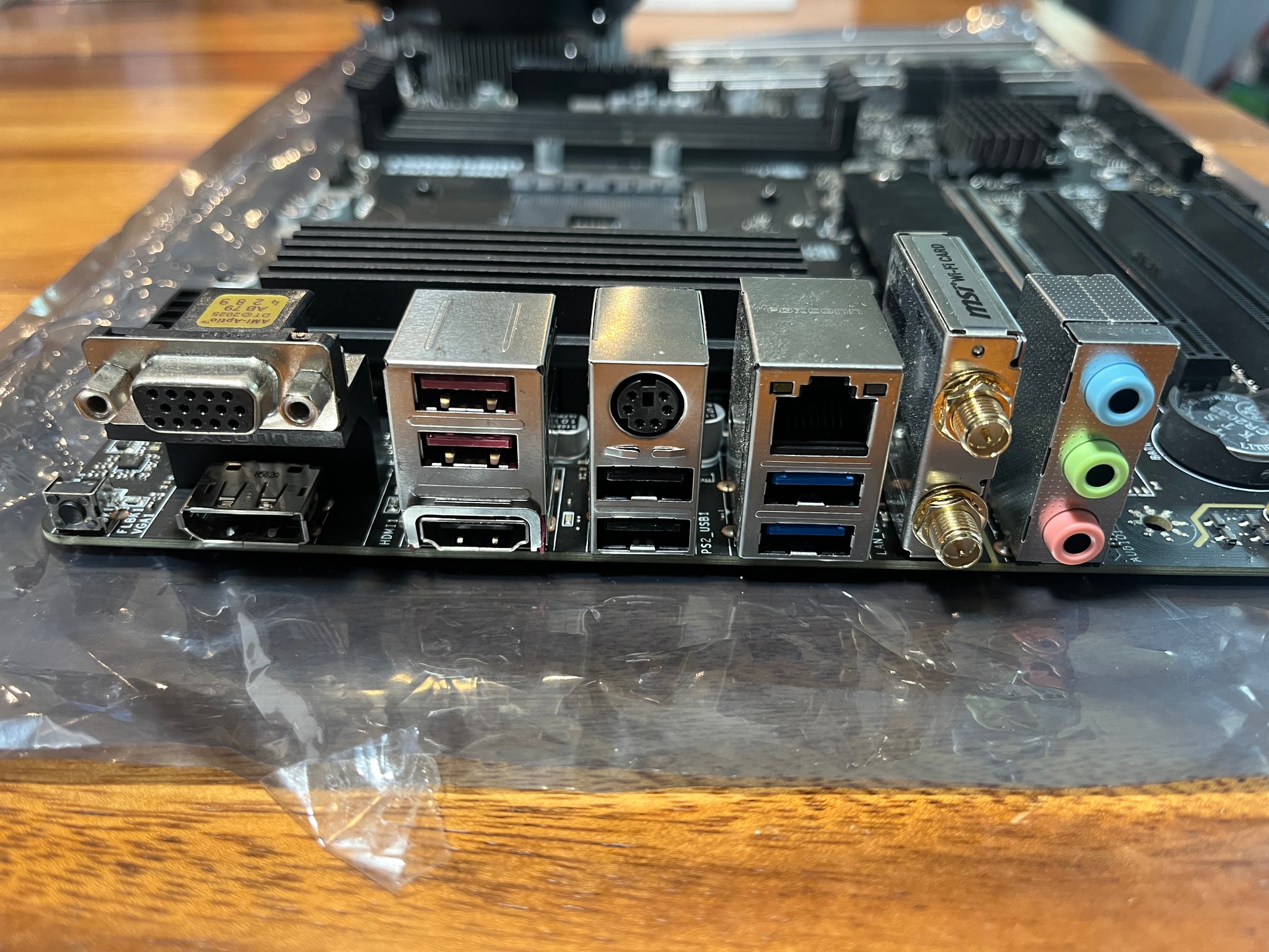MSI PRO B550M-VC WIFI AMD B550 AM4 DDR4 M.2 VGA DP HDMI MATX MOTHERBOARD