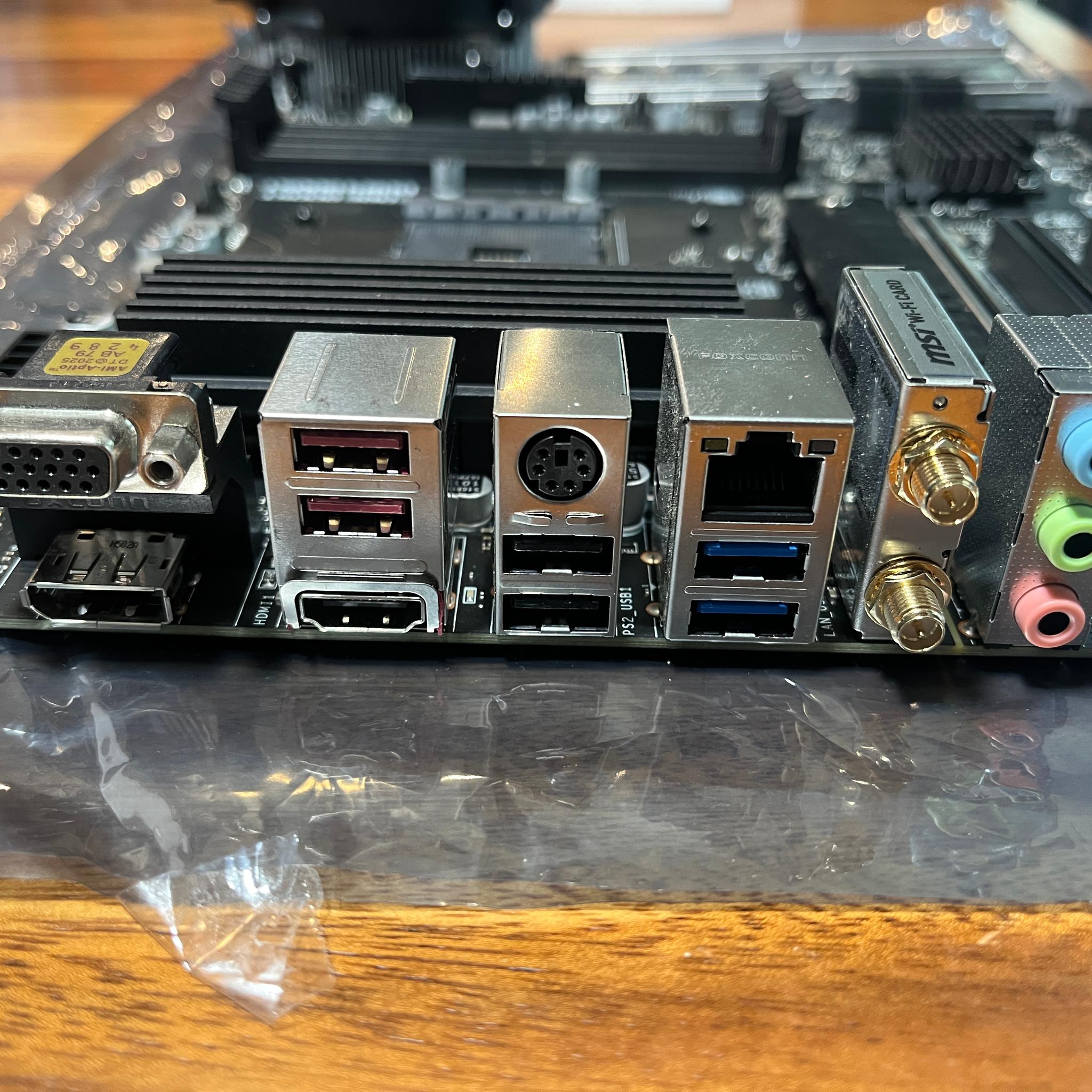 MSI PRO B550M-VC WIFI AMD B550 AM4 DDR4 M.2 VGA DP HDMI MATX MOTHERBOARD