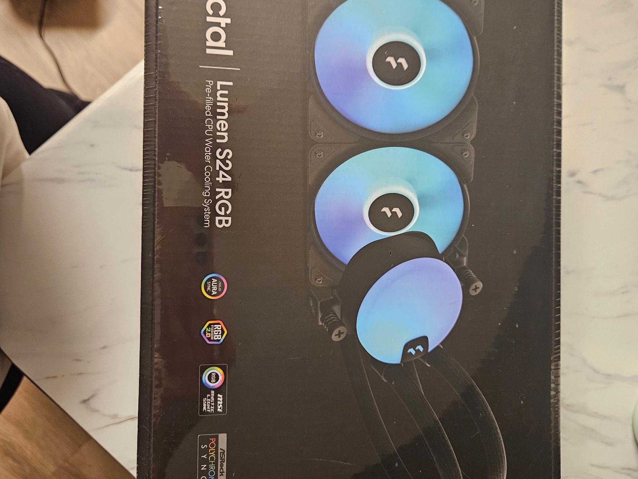 Lumen S24 RGB Pre-filled CPU Water Cooling System