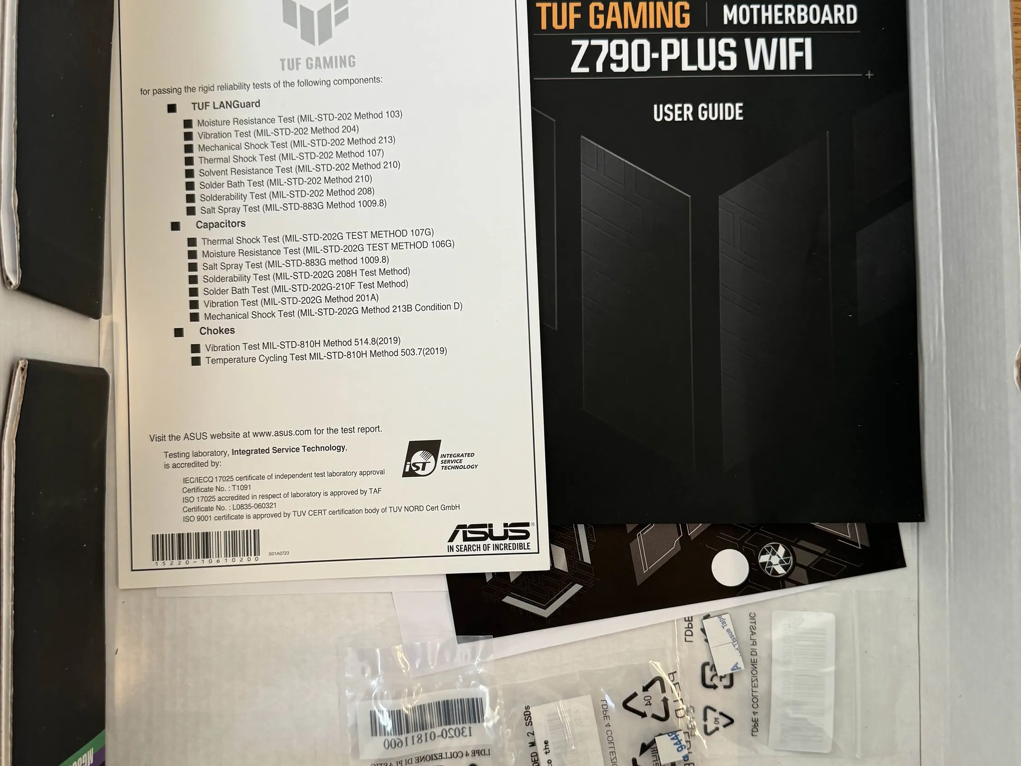 Asus TUF Gaming Z790-Plus Wifi DDR5