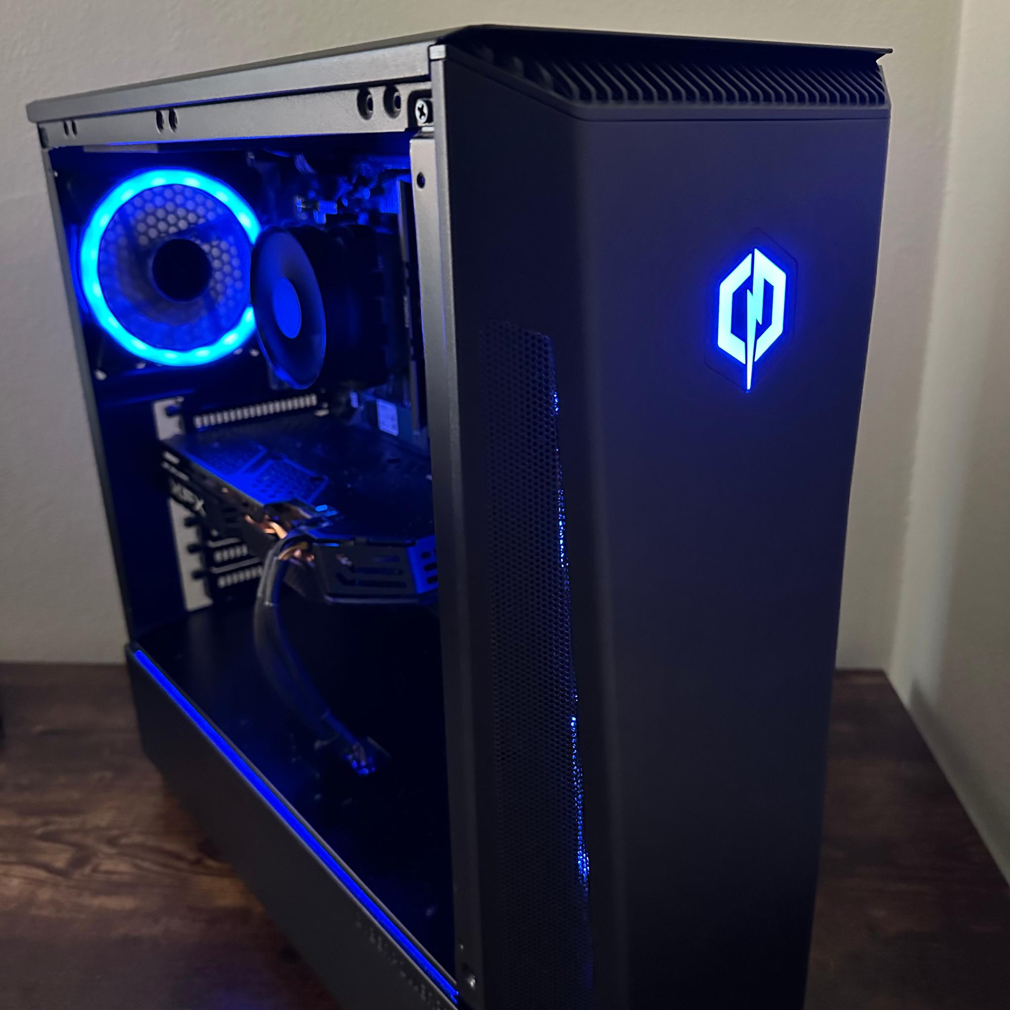 CyberPower Gaming PC Desktop AMD Ryzen 5 3600 CPU & RX 580 GPU- USED GREAT SHAPE OBO