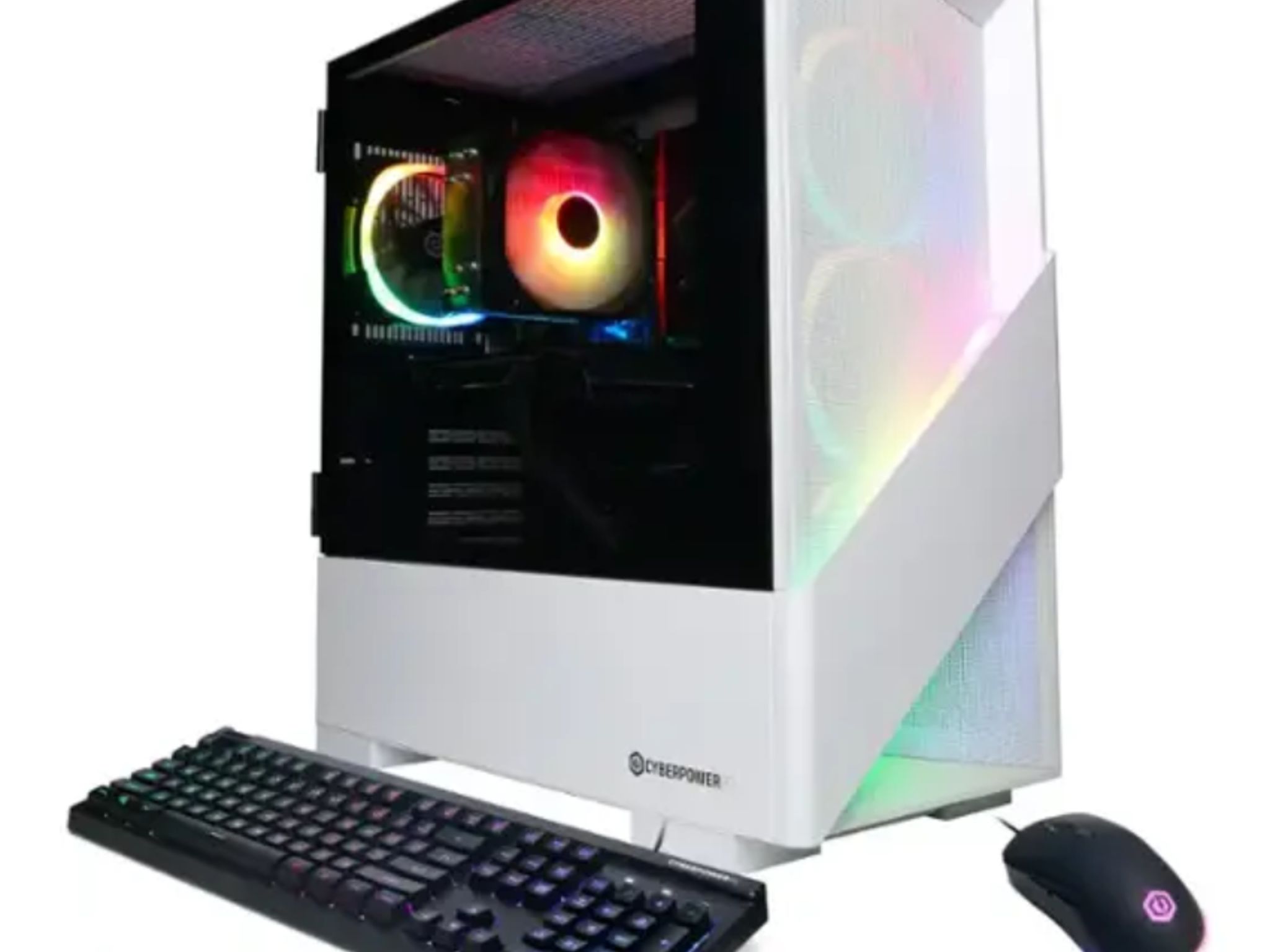 CyberPower Computer, AM5|Rx 7600|Ryzen 7 8700f|DDR5 Ram|1TB NVME SSD|Windows 11