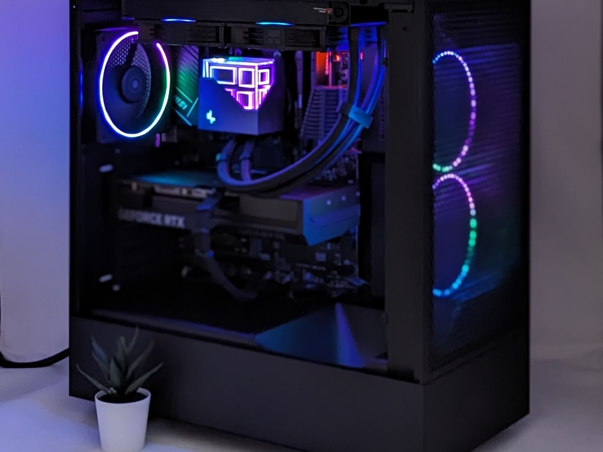 Elegant Flow | Nvidia RTX 4070 | Ryzen 7 7700X | 32gb RAM | Samsung 990 Pro 1TB Gen 4 NVMe SSD