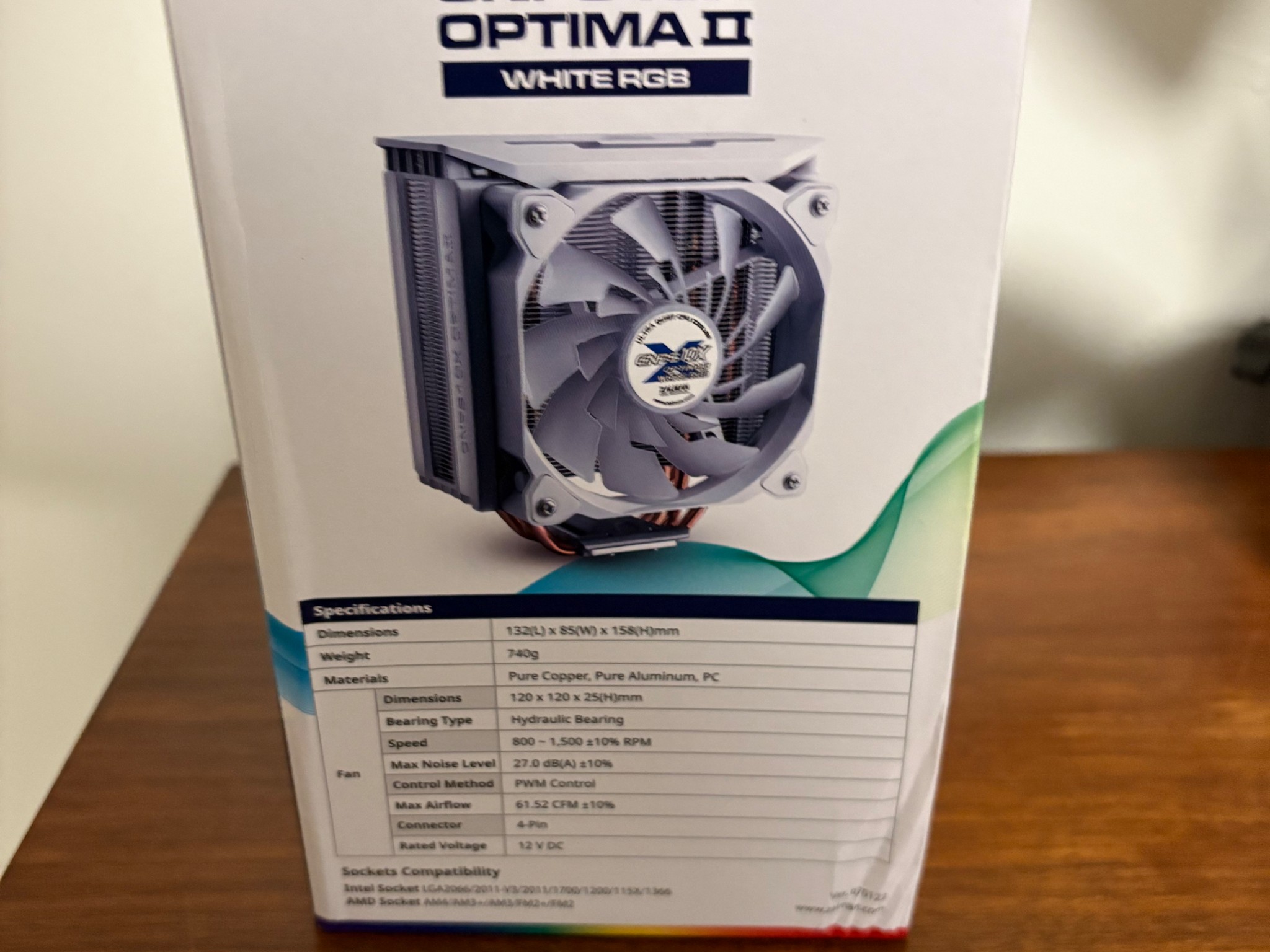 Zalman CNPS10X Optima II White RGB CPU Cooler (BNIB)
