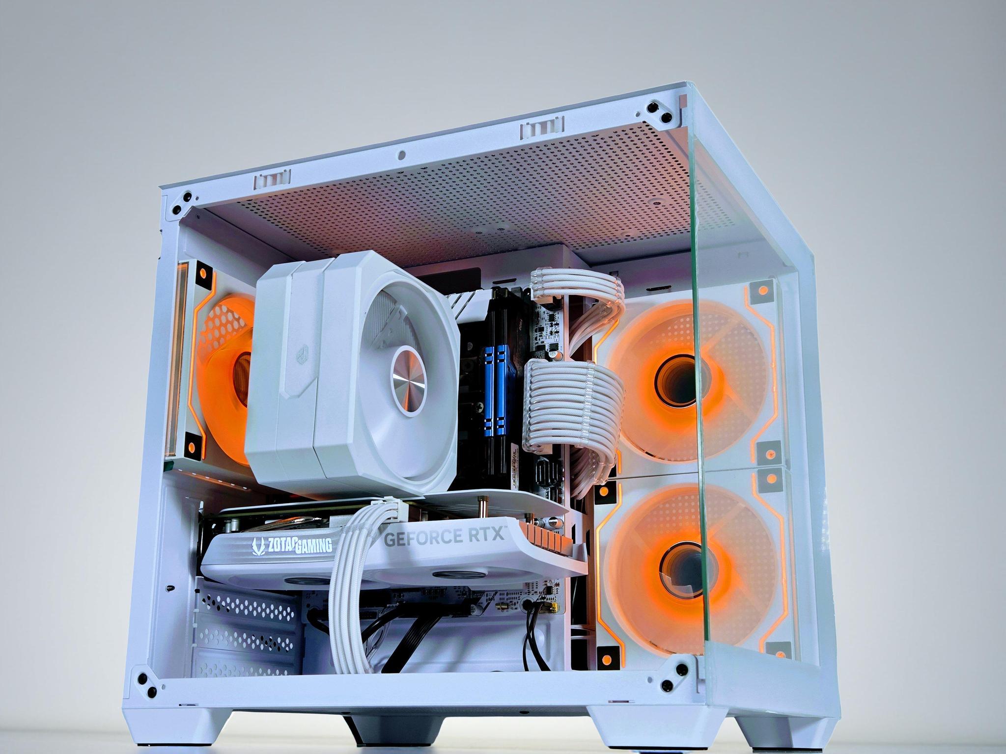 🤍🐻‍❄️Artic⚪ Nvidia RTX 4060 8GB⚪Intel i7 6850K 6core⚪16GB DDR4⚪500GB NVME