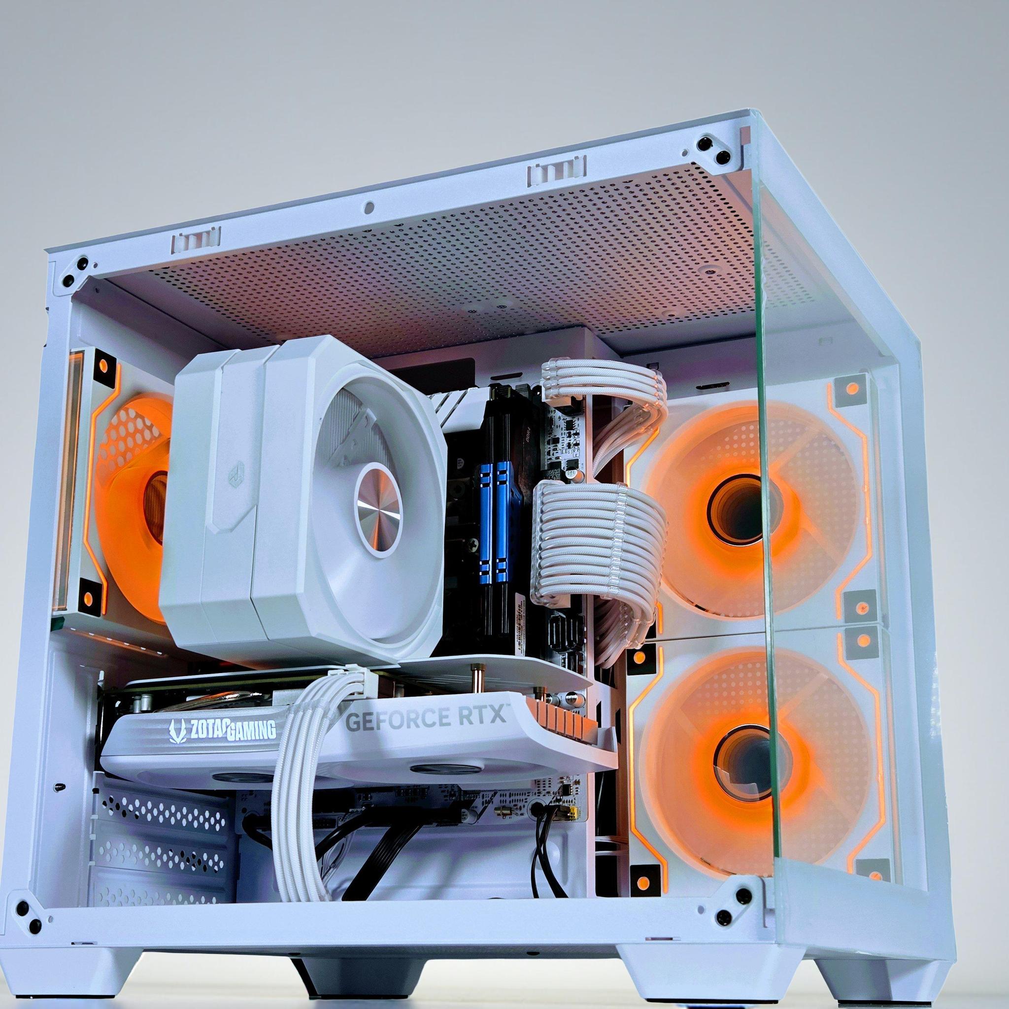 🤍🐻‍❄️Artic⚪ Nvidia RTX 4060 8GB⚪Intel i7 6850K 6core⚪16GB DDR4⚪500GB NVME