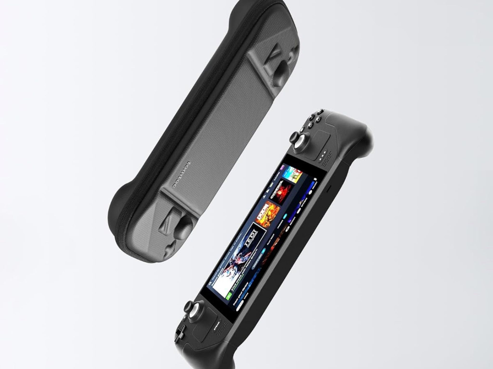 tomtoc Carrying Case Compatible with Steam Deck/Steam Deck OLED, Protective case