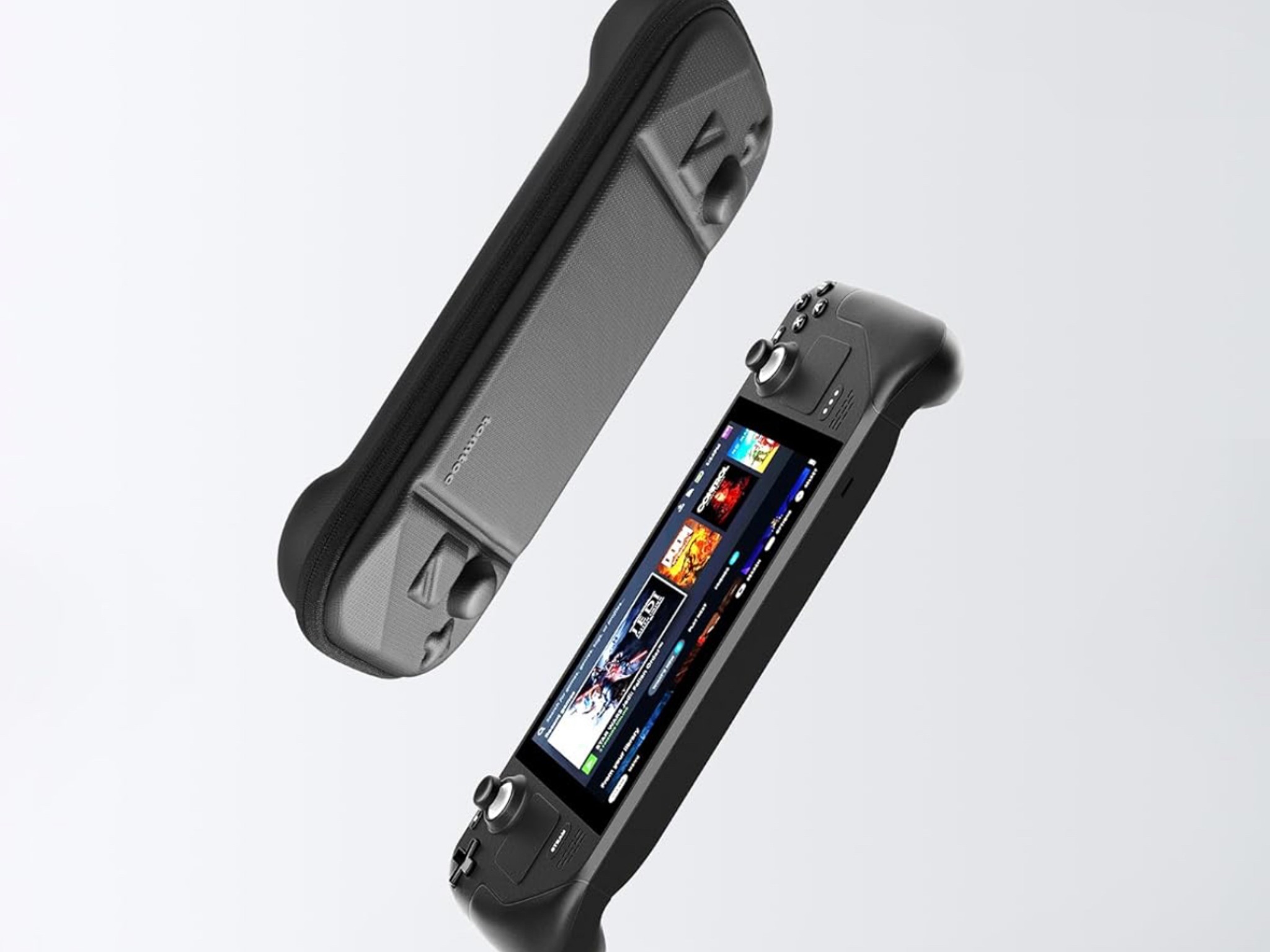 tomtoc Carrying Case Compatible with Steam Deck/Steam Deck OLED, Protective case
