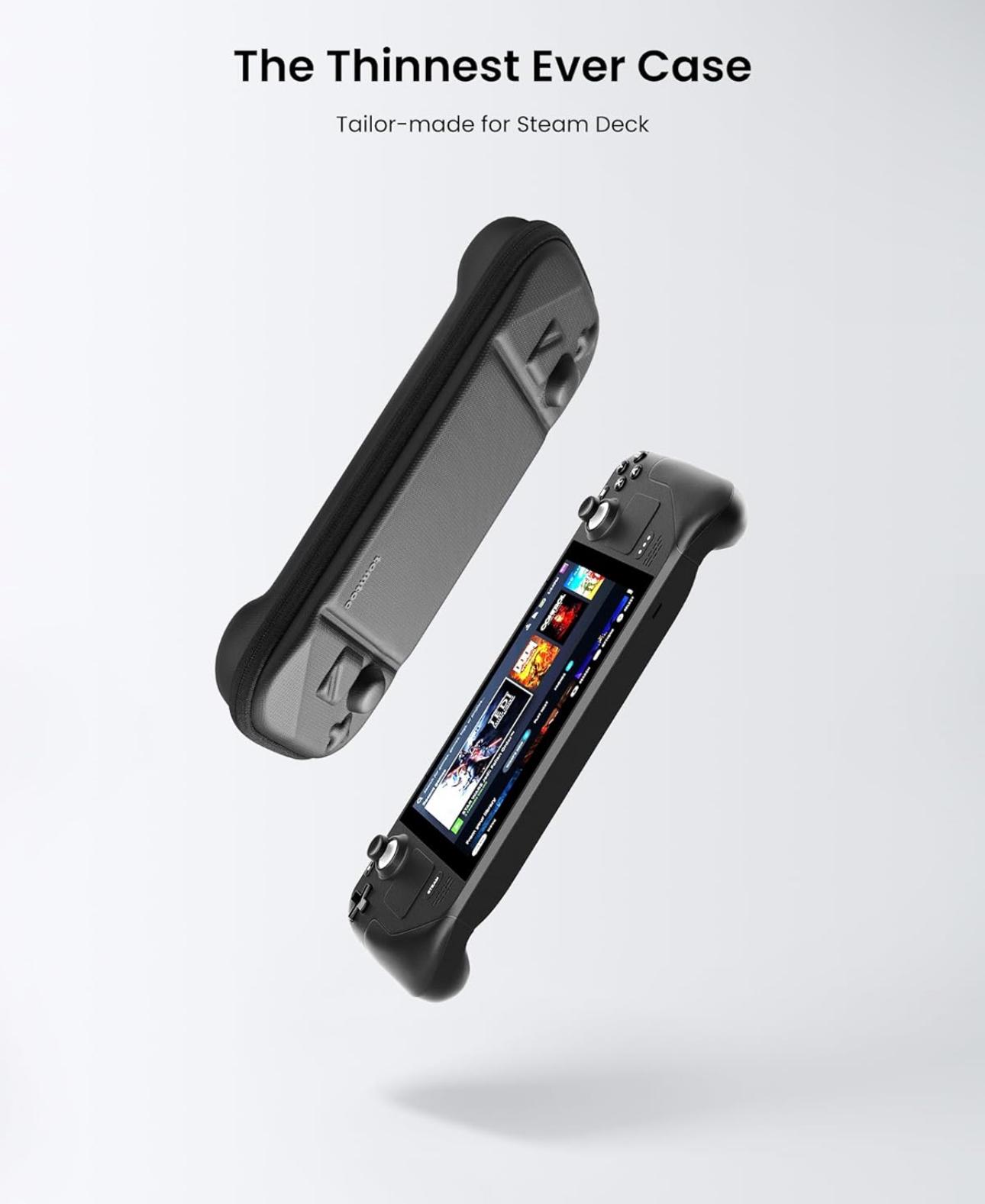 tomtoc Carrying Case Compatible with Steam Deck/Steam Deck OLED, Protective case