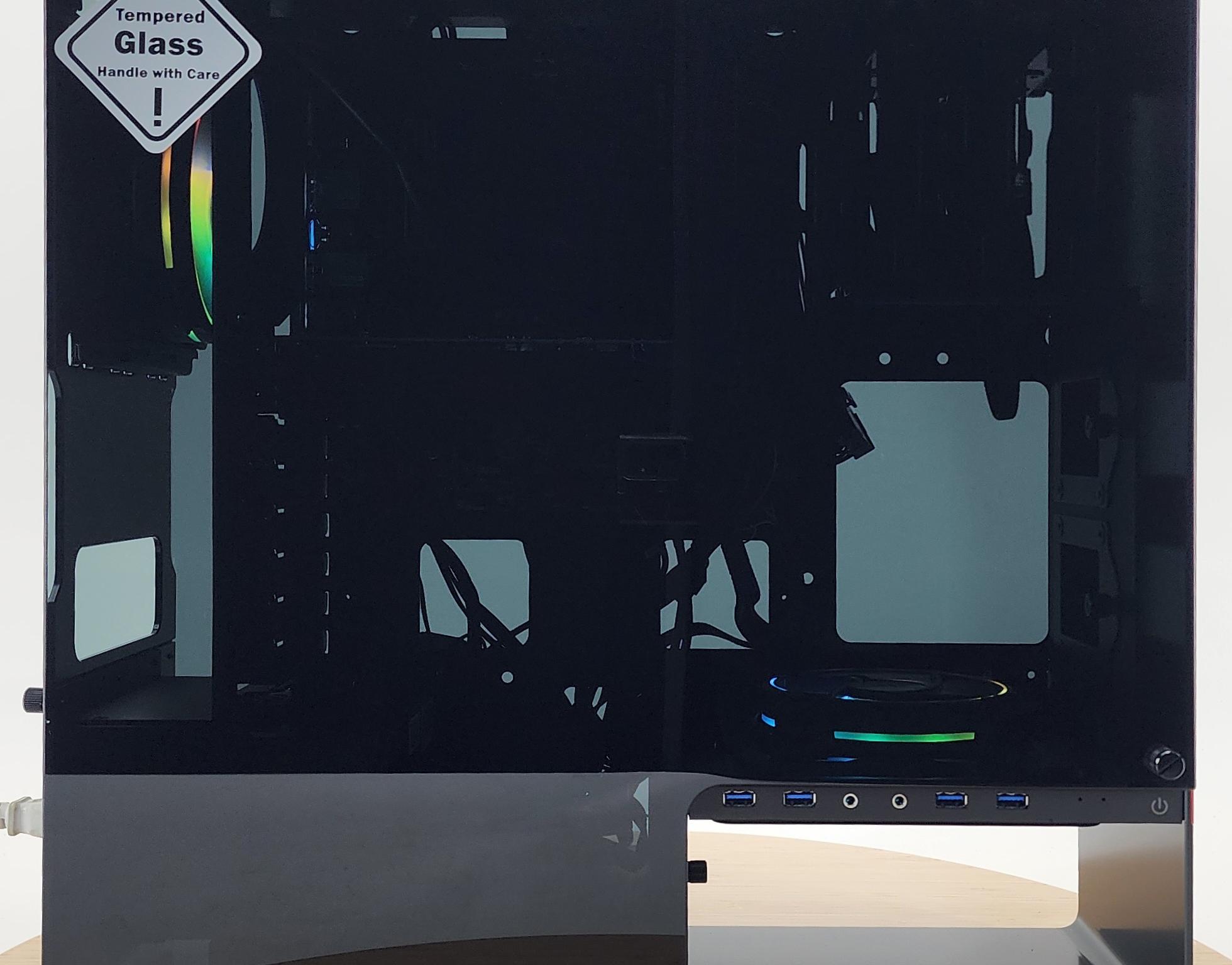 Gaming PC Ryzen 7 3700X 16GB RAM 500GB SSD RX 5500 4GB Windows 11 Computer