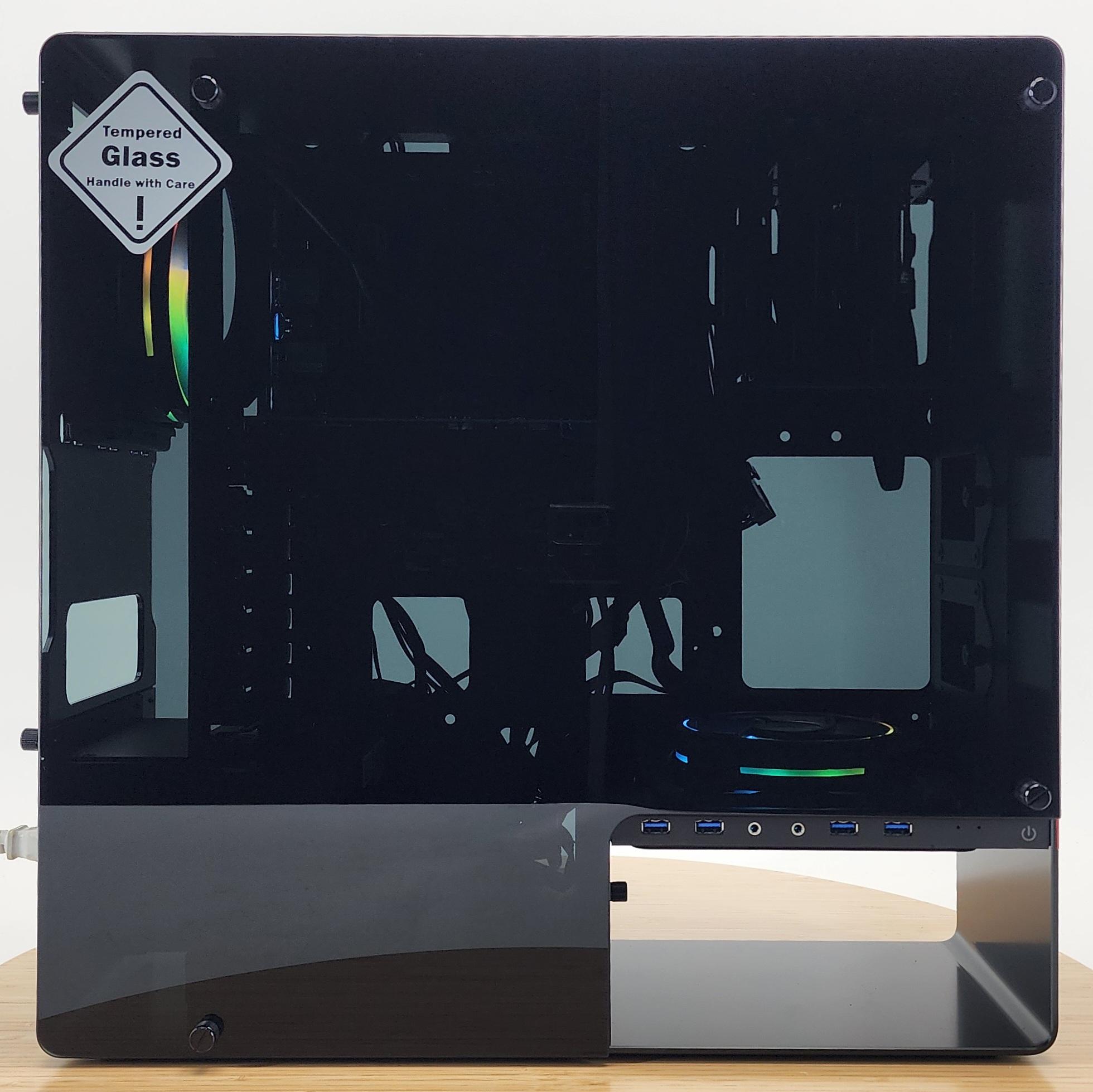 Gaming PC Ryzen 7 3700X 16GB RAM 500GB SSD RX 5500 4GB Windows 11 Computer
