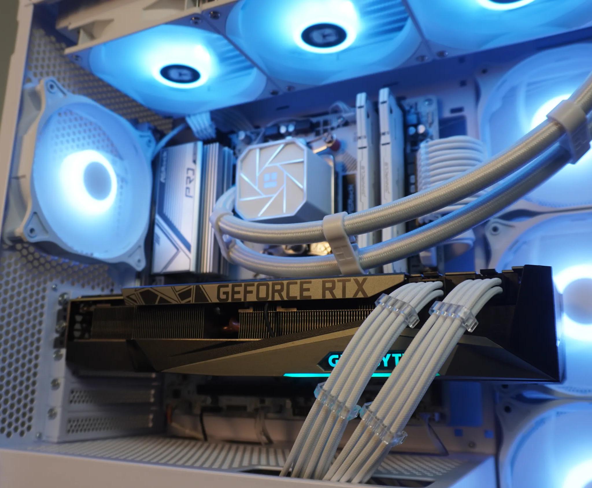 🤍AESTHETIC BEAST🤍 1440p Ready 💚 RTX 3080 10GB 🧡 Ryzen 7 5800x3d | 32GB DDR4 | 1TB NVME | WIFI