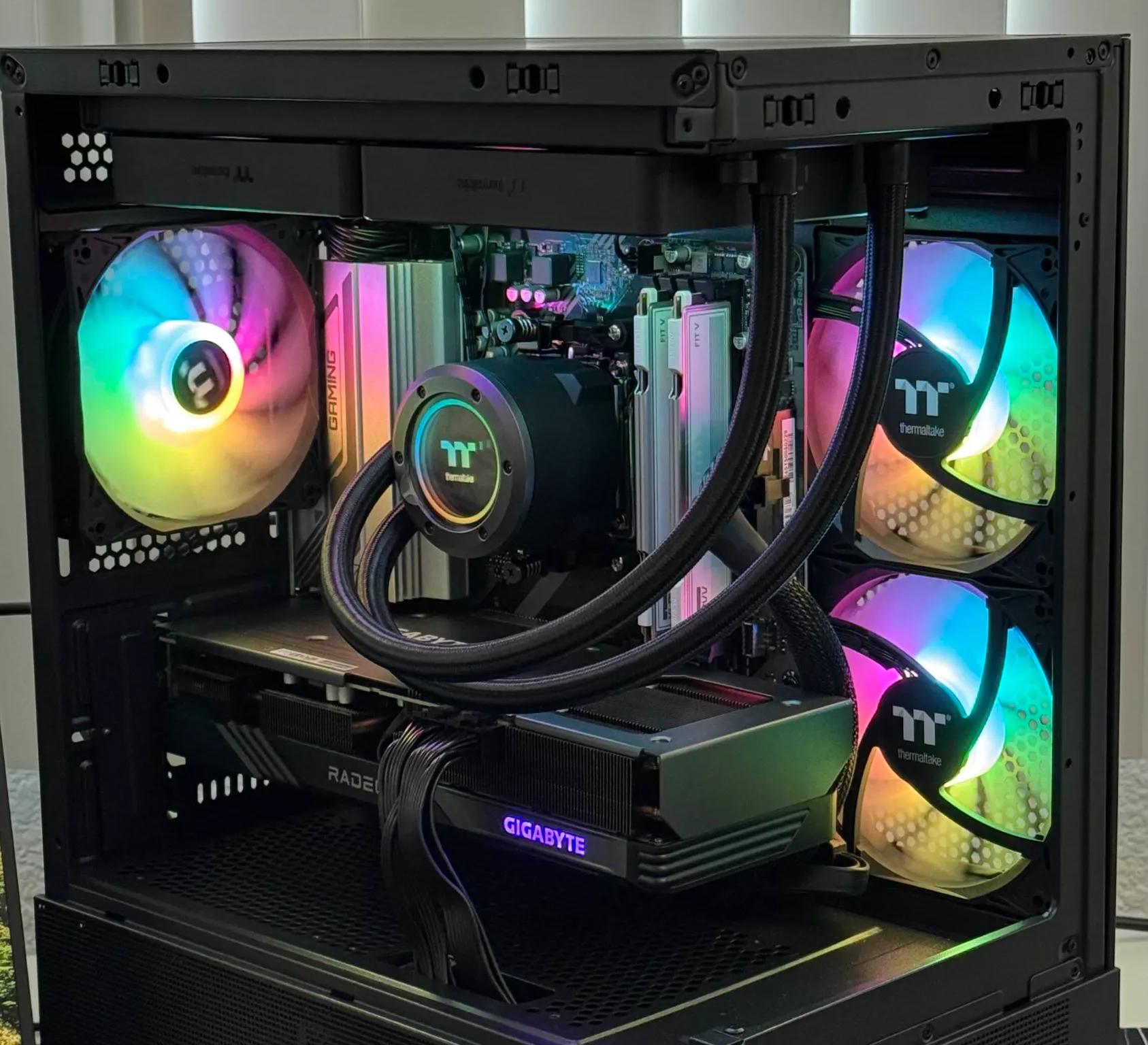 Ryzen 5 7600X + Radeon RX 7600 XT 16GB + 32GB DDR5 Ram (2x16GB) + 1TB M.2 NVME Storage