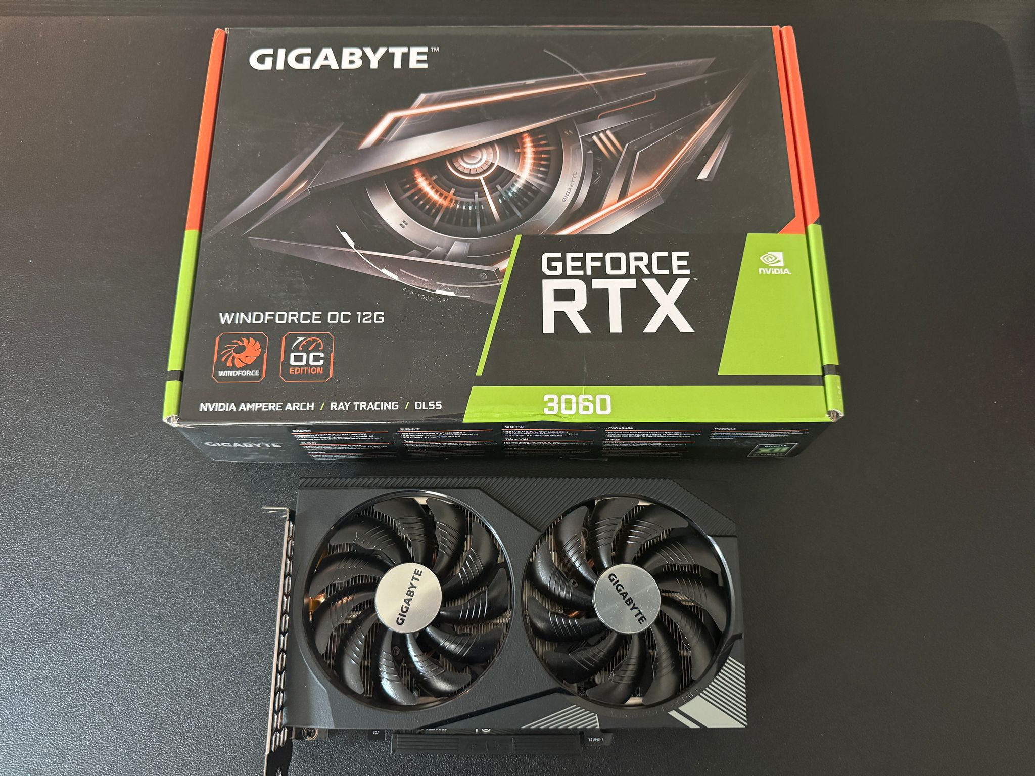 GIGABYTE WINDFORCE OC Rev 2.0 GeForce RTX 3060 12GB