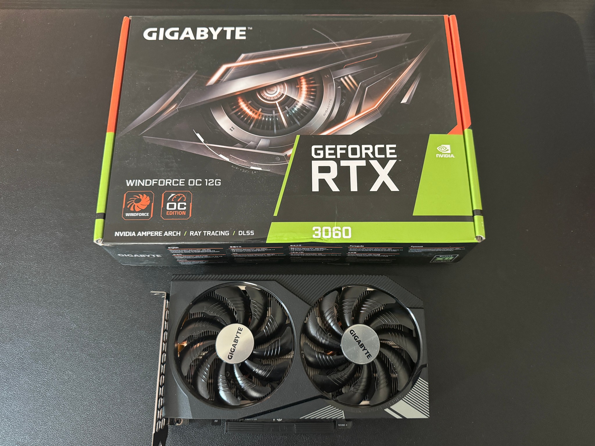 GIGABYTE WINDFORCE OC Rev 2.0 GeForce RTX 3060 12GB
