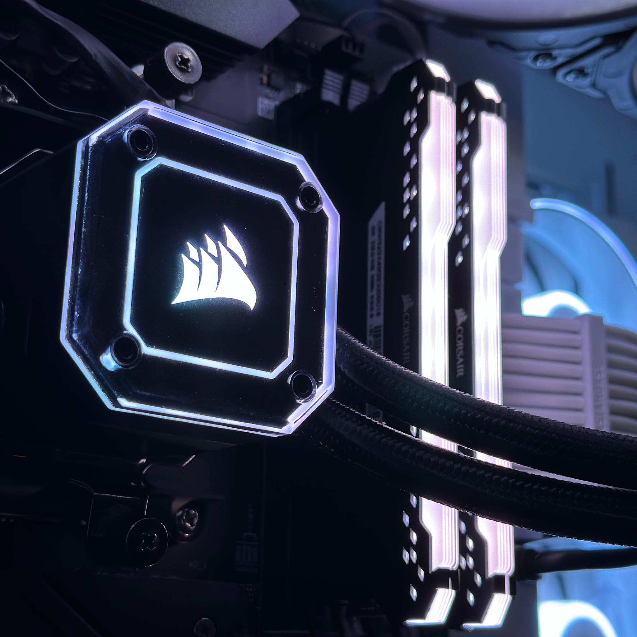 👻🌫️ | 1440p/4K Gaming PC | AMD Ryzen 7 5800x, 7800xt, WiFi 6, 32gb