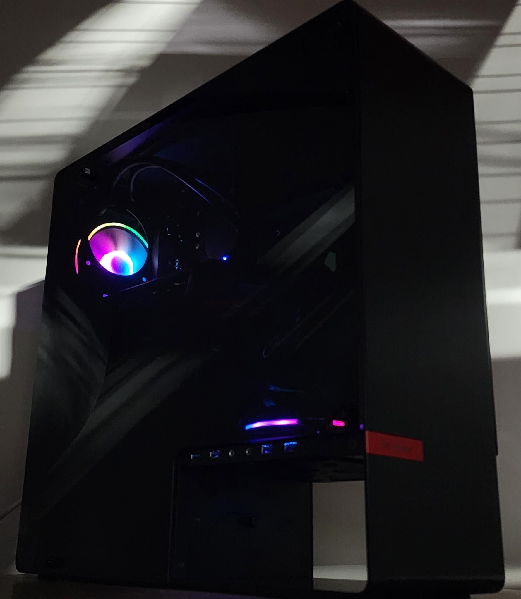 Gaming PC i3-10105F 8GB RAM 128GB SSD + 500GB HDD RX 570 8GB Windows 11 Computer