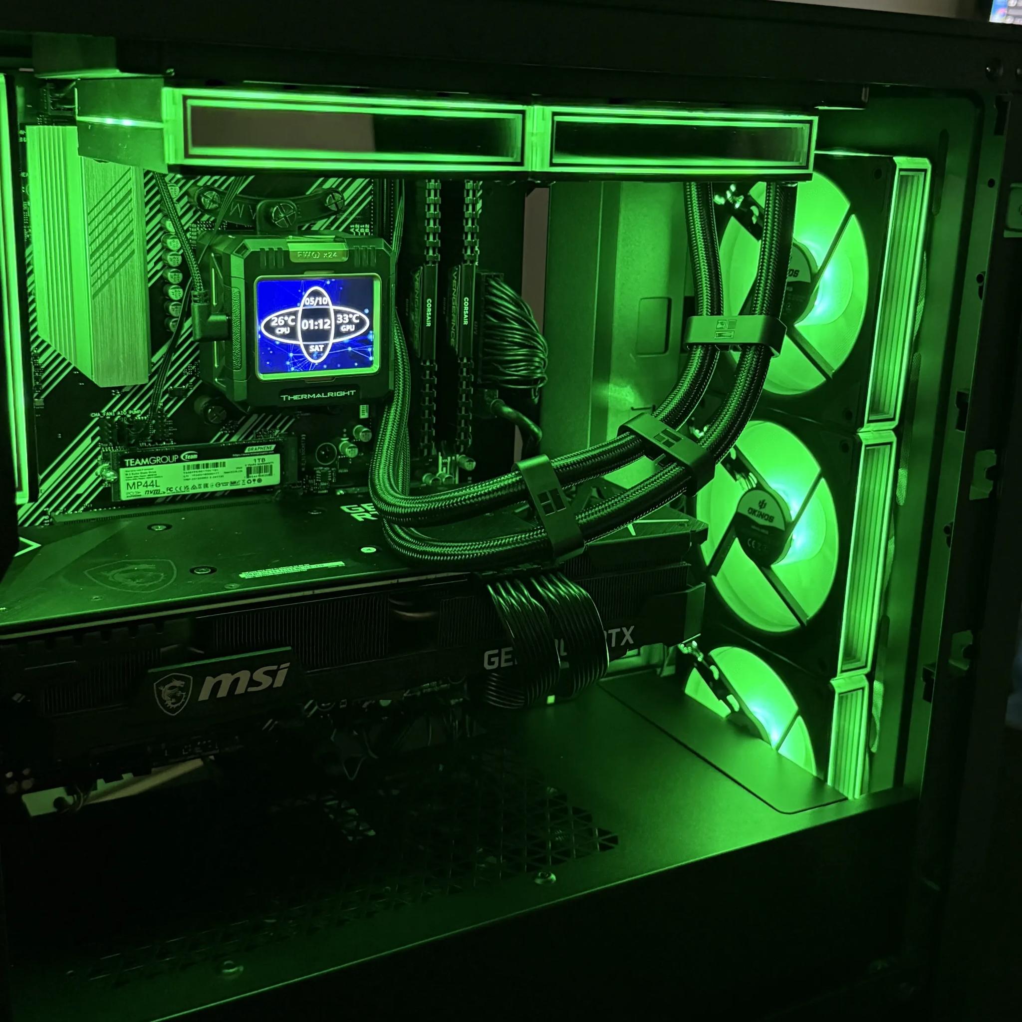 RTX 3070 Ti | Ryzen 7 5700G | 1 Tb SSD | 64 Gb RAM - Gaming PC